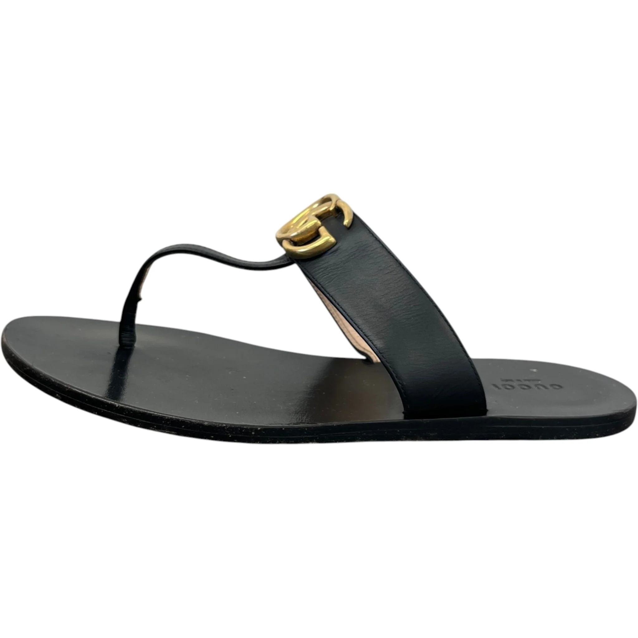 Women's Gg Marmont Sandals Black Size EU 38 / UK 5 - Image 5
