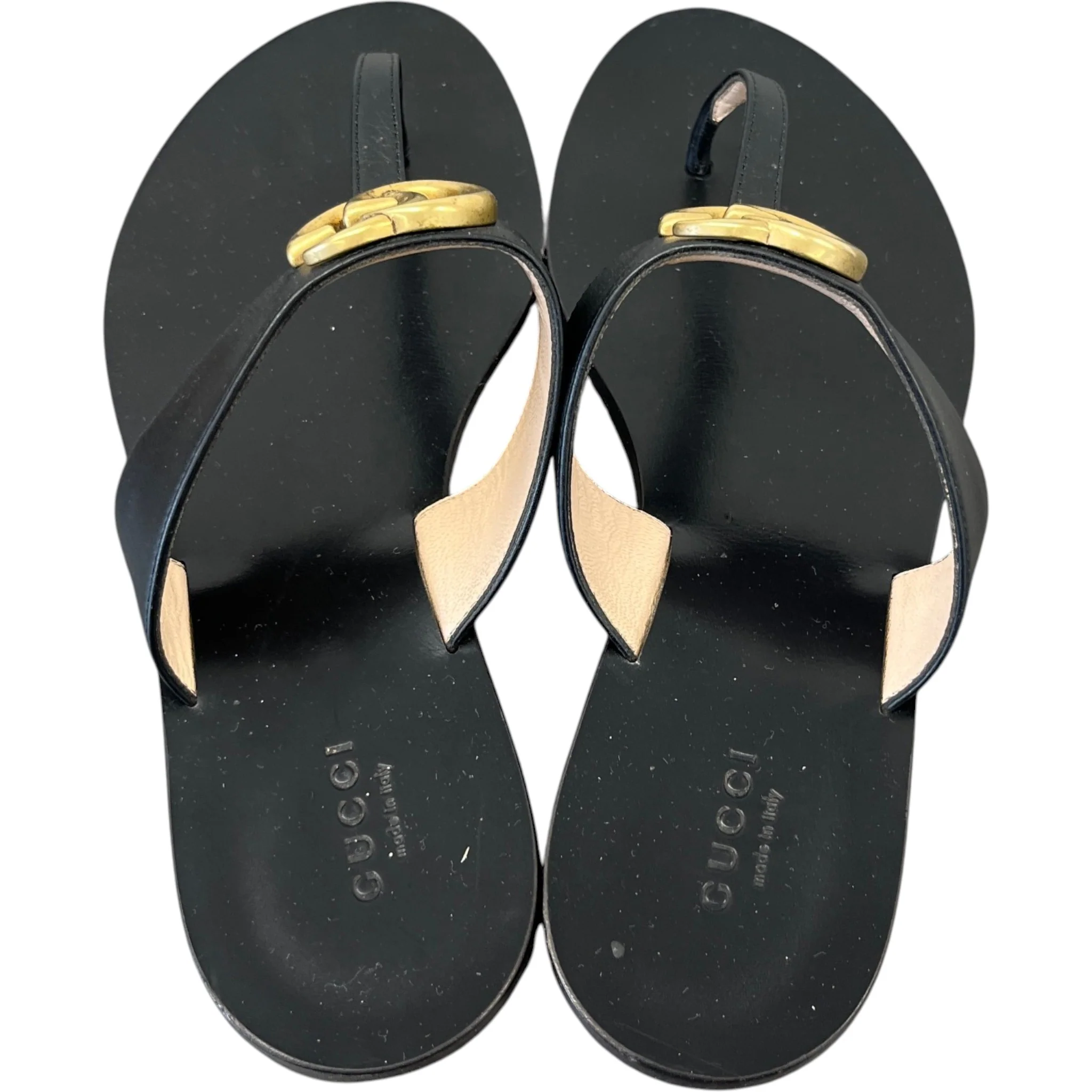Women's Gg Marmont Sandals Black Size EU 38 / UK 5 - Image 7