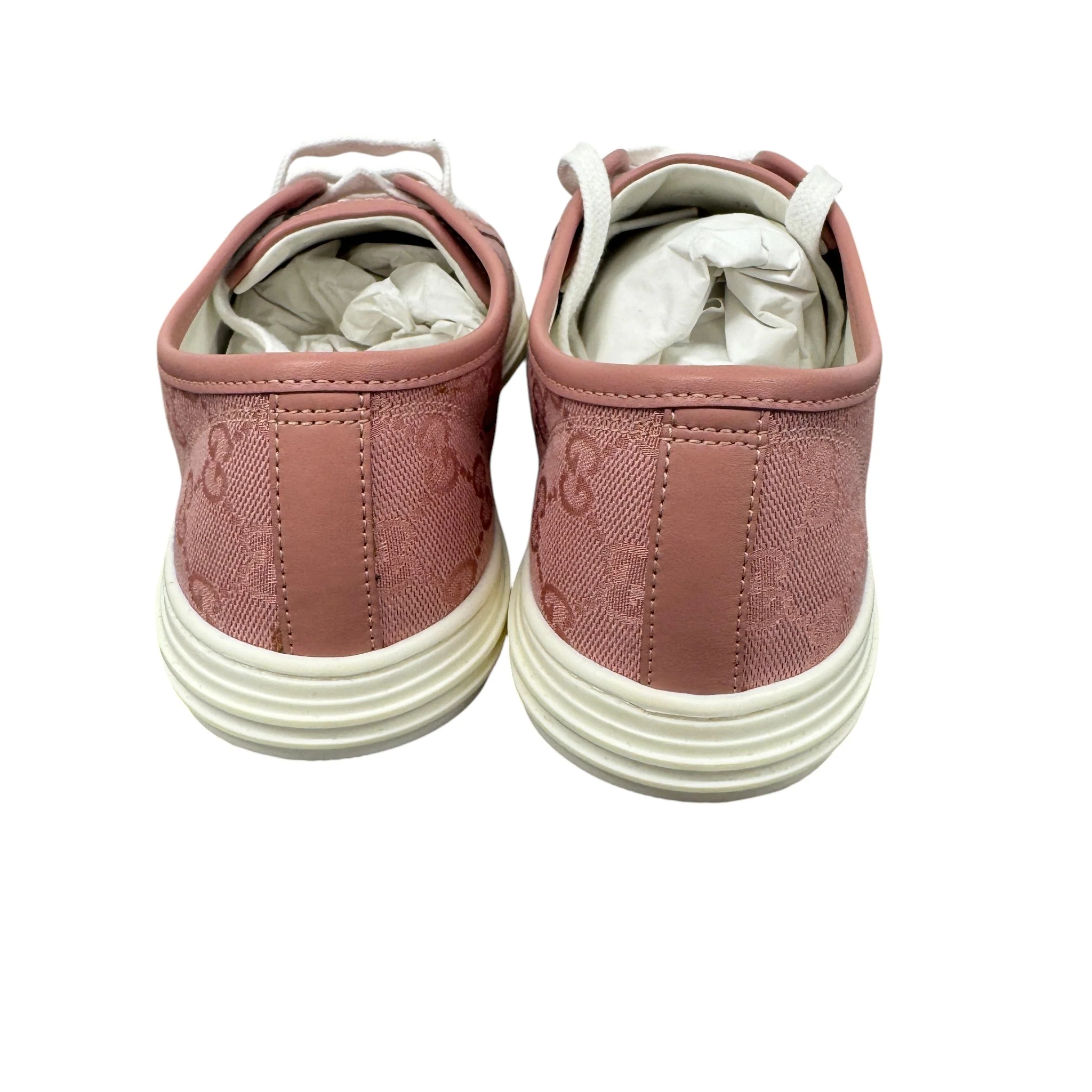 Women's Gg Monogram Low Trainers Pink Size EU 40 / UK 7 - Image 8