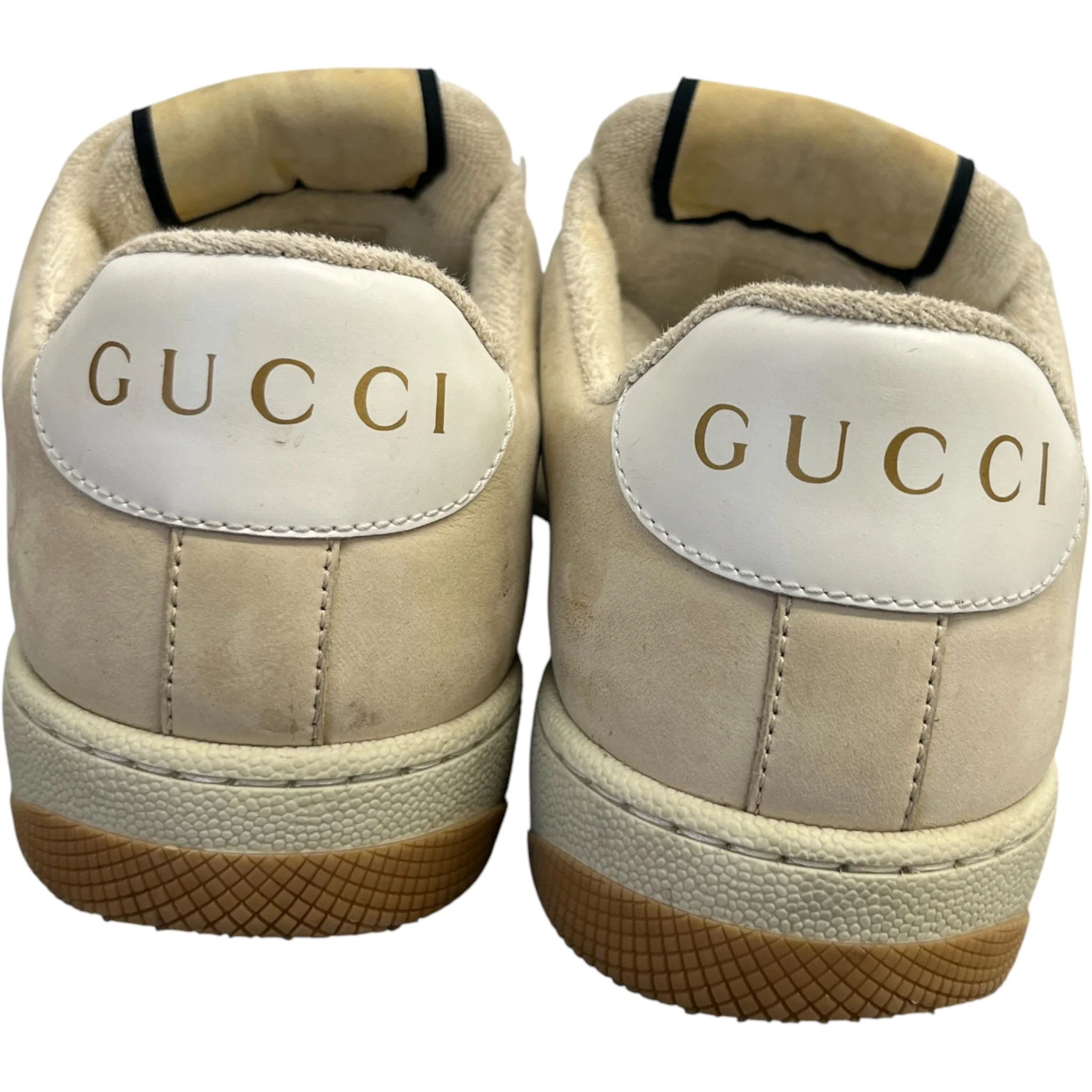 Women's Gg Screener Low Trainers Beige Size EU 37 / UK 4 - Image 7