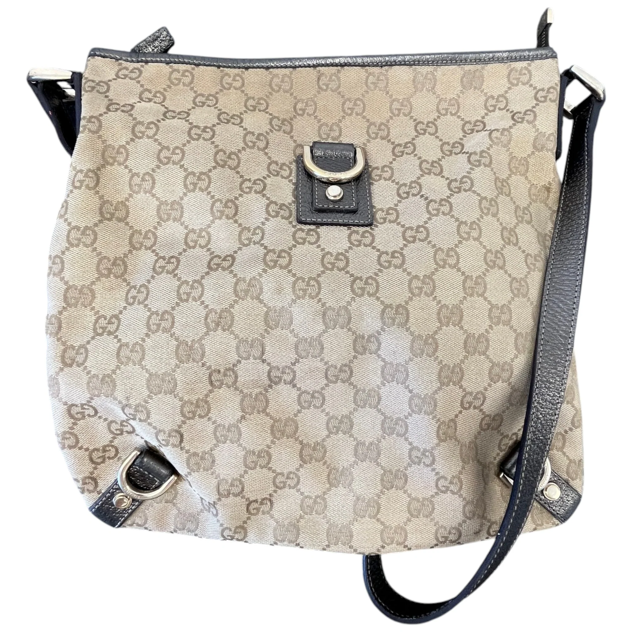 Women's Gg Supreme Abbey D-Ring Bag Beige
