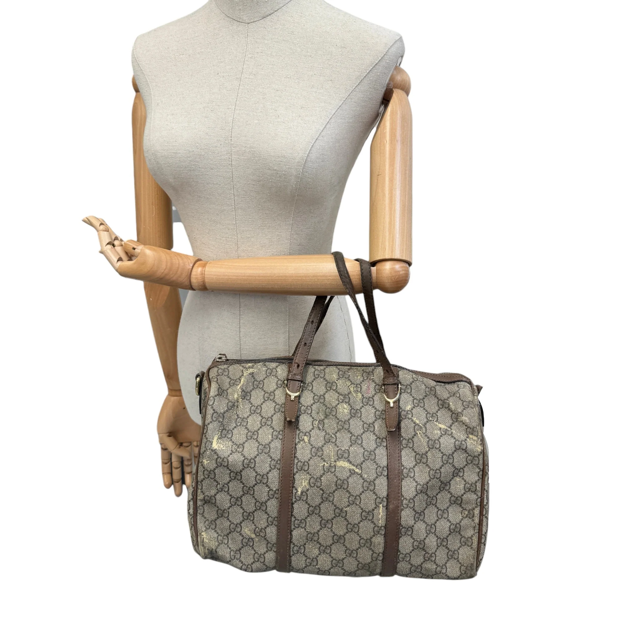 Women's Gg Supreme Bag Beige - Image 2