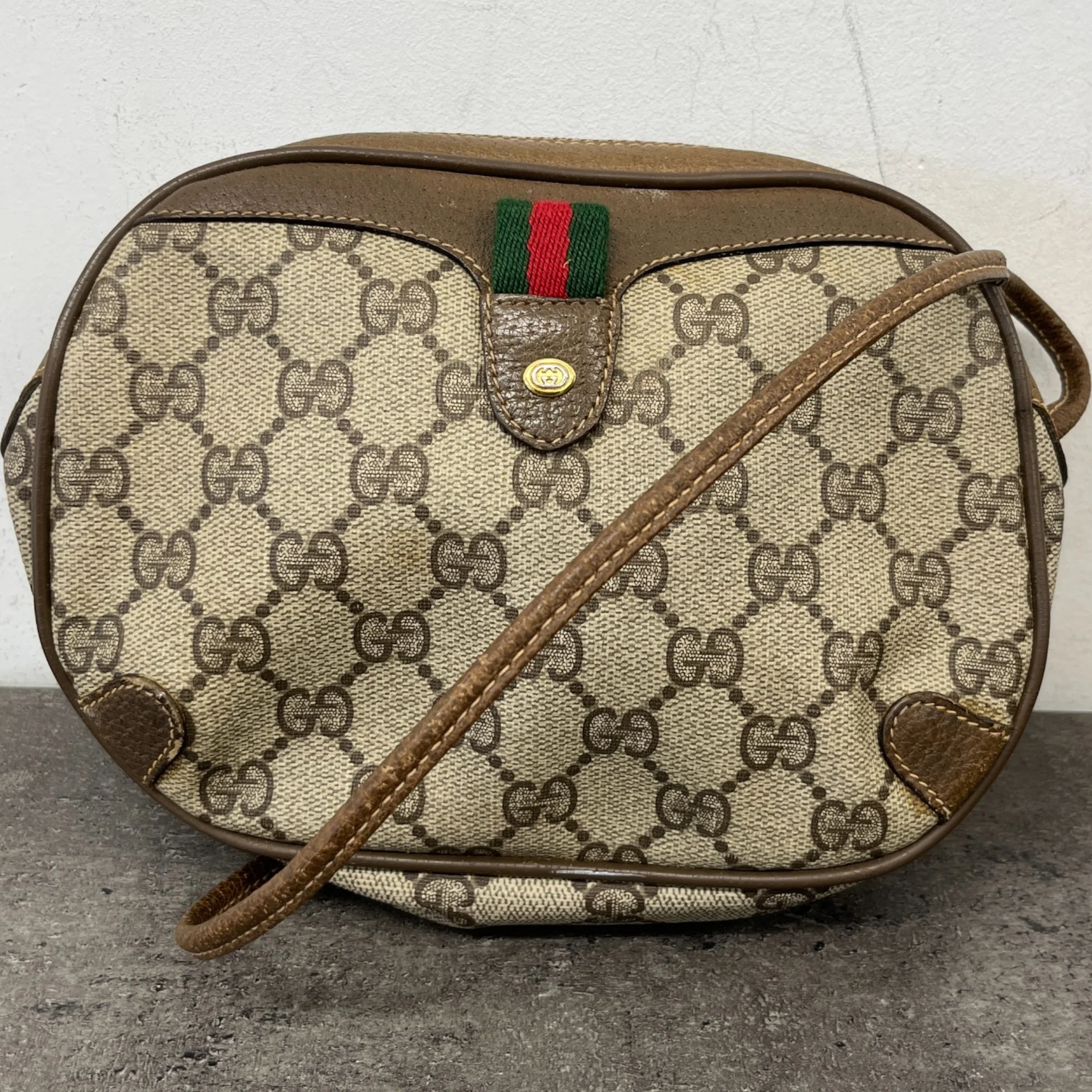 Women's Gg Supreme Bag Brown - Image 11