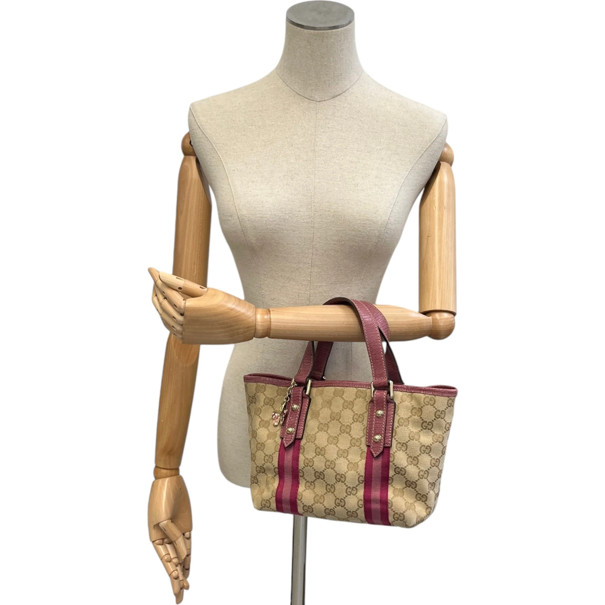Women's Gg Supreme Bag Pink - Image 2