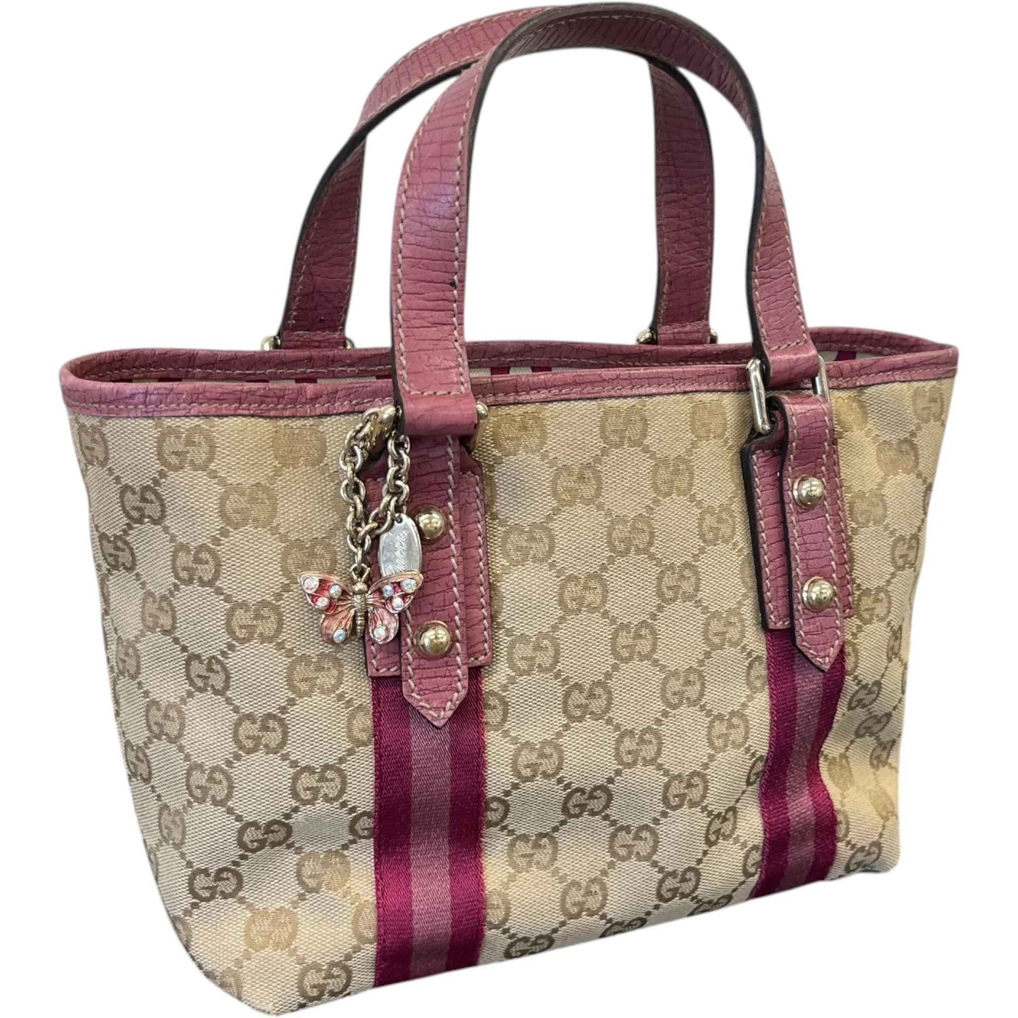 Women's Gg Supreme Bag Pink - Image 4