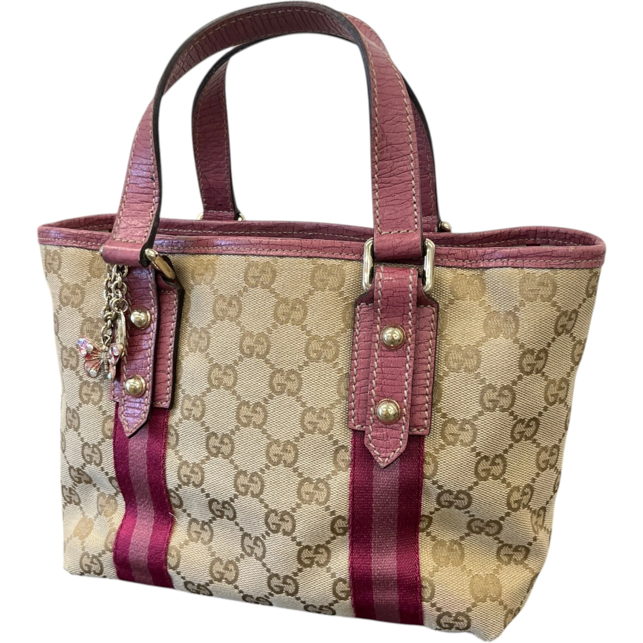 Women's Gg Supreme Bag Pink - Image 5