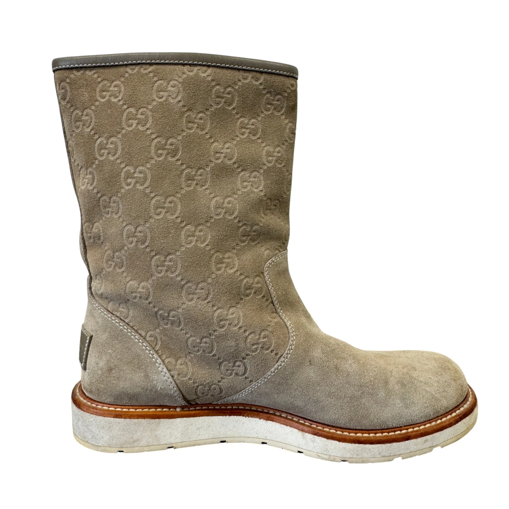 Women's Gg Supreme Boots Beige Size EU 37 / UK 4 - Image 5