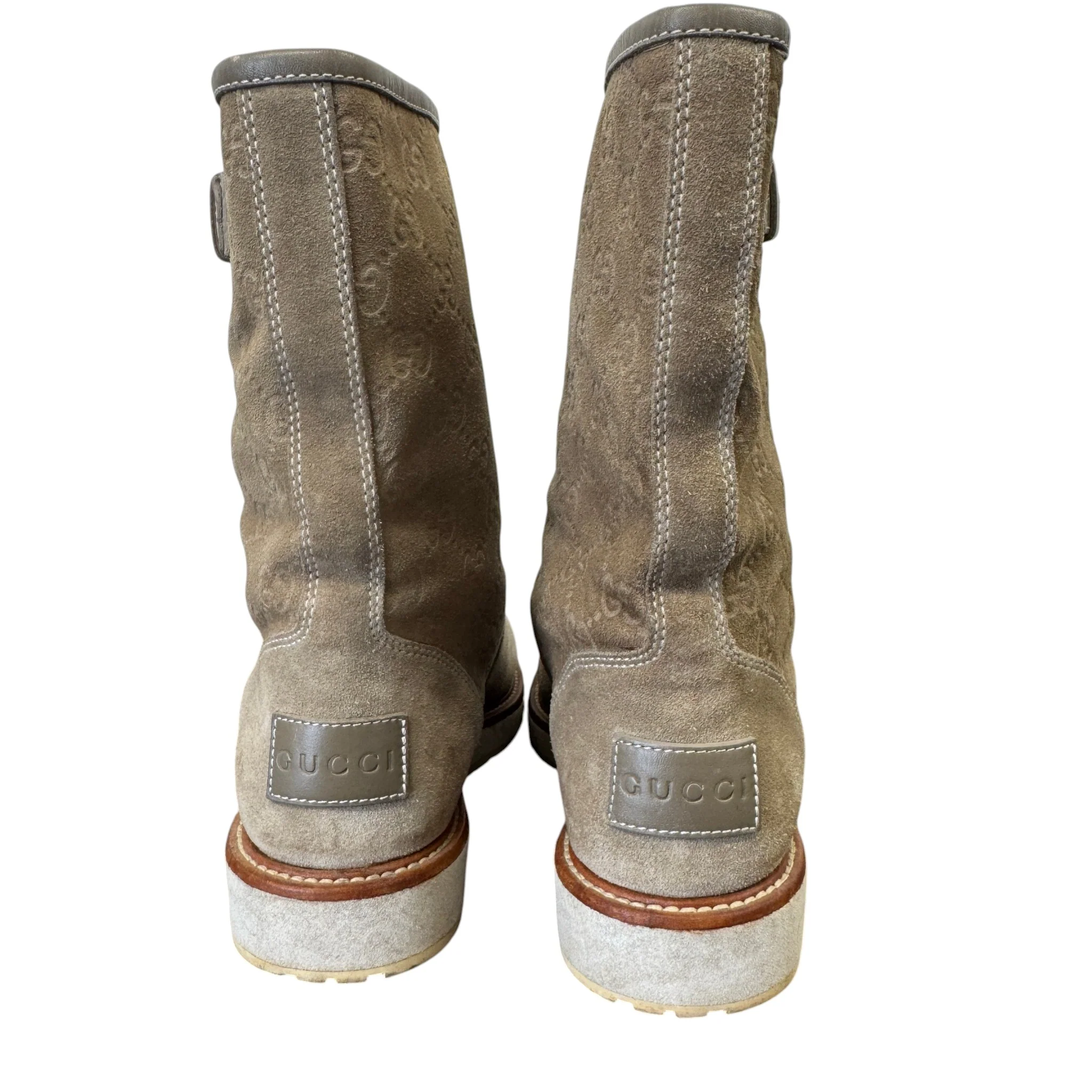 Women's Gg Supreme Boots Beige Size EU 37 / UK 4 - Image 6