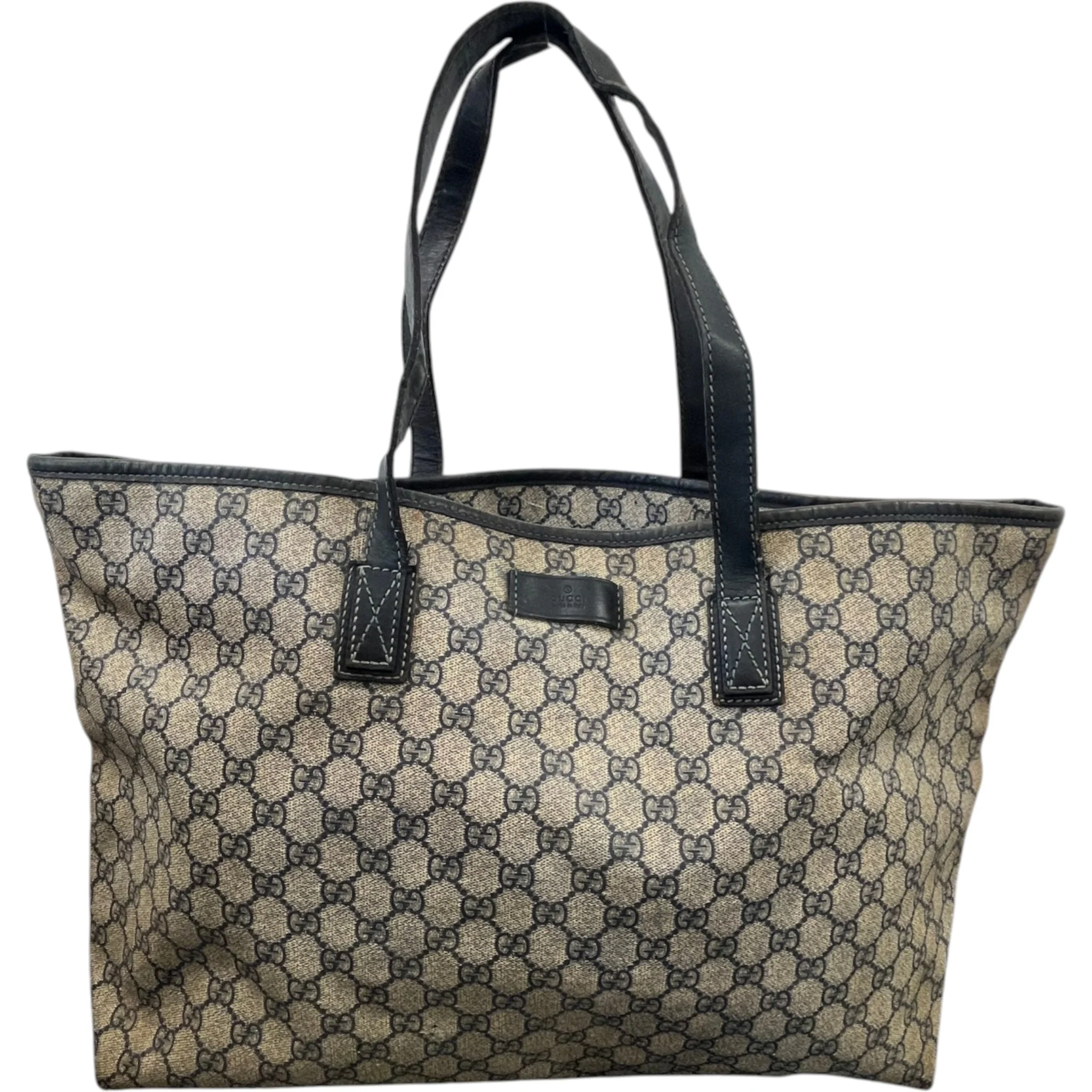 Women's Gg Supreme Canvas Tote Bag Beige
