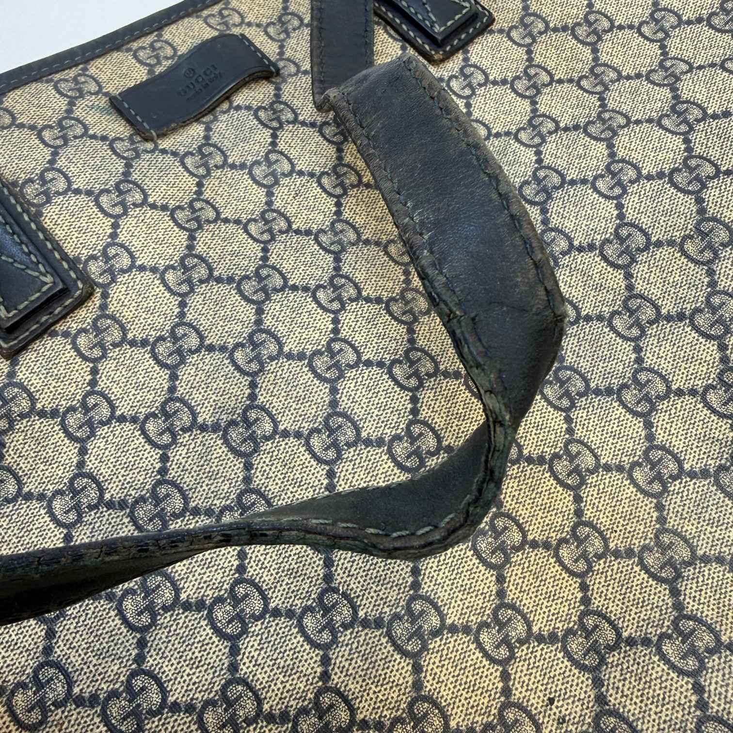 Women's Gg Supreme Canvas Tote Bag Beige - Image 15