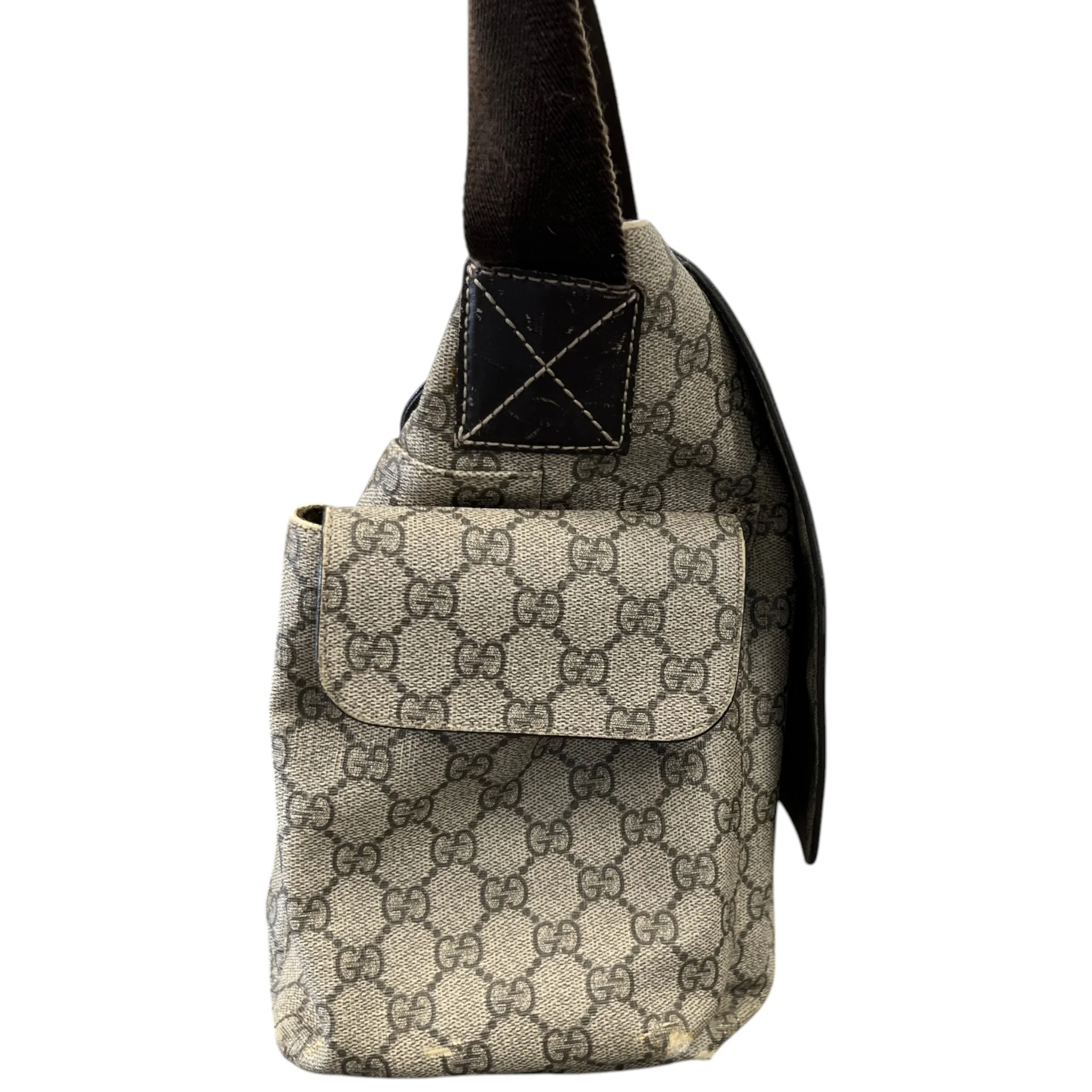 Women's Gg Supreme Changing Bag Beige - Image 6