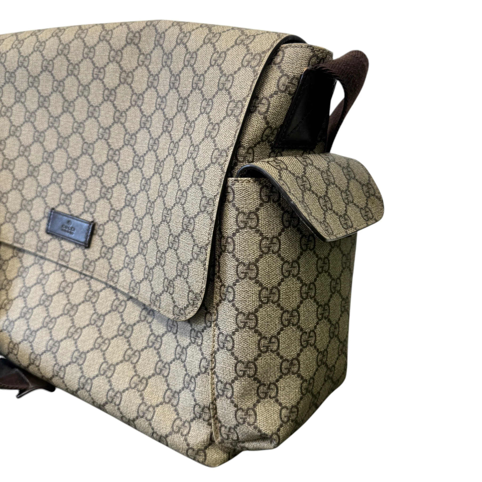 Women's Gg Supreme Changing Bag Beige - Image 4