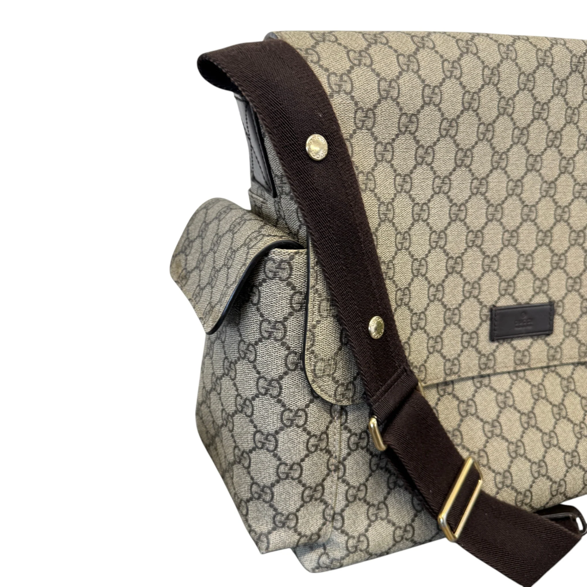 Women's Gg Supreme Changing Bag Beige - Image 5