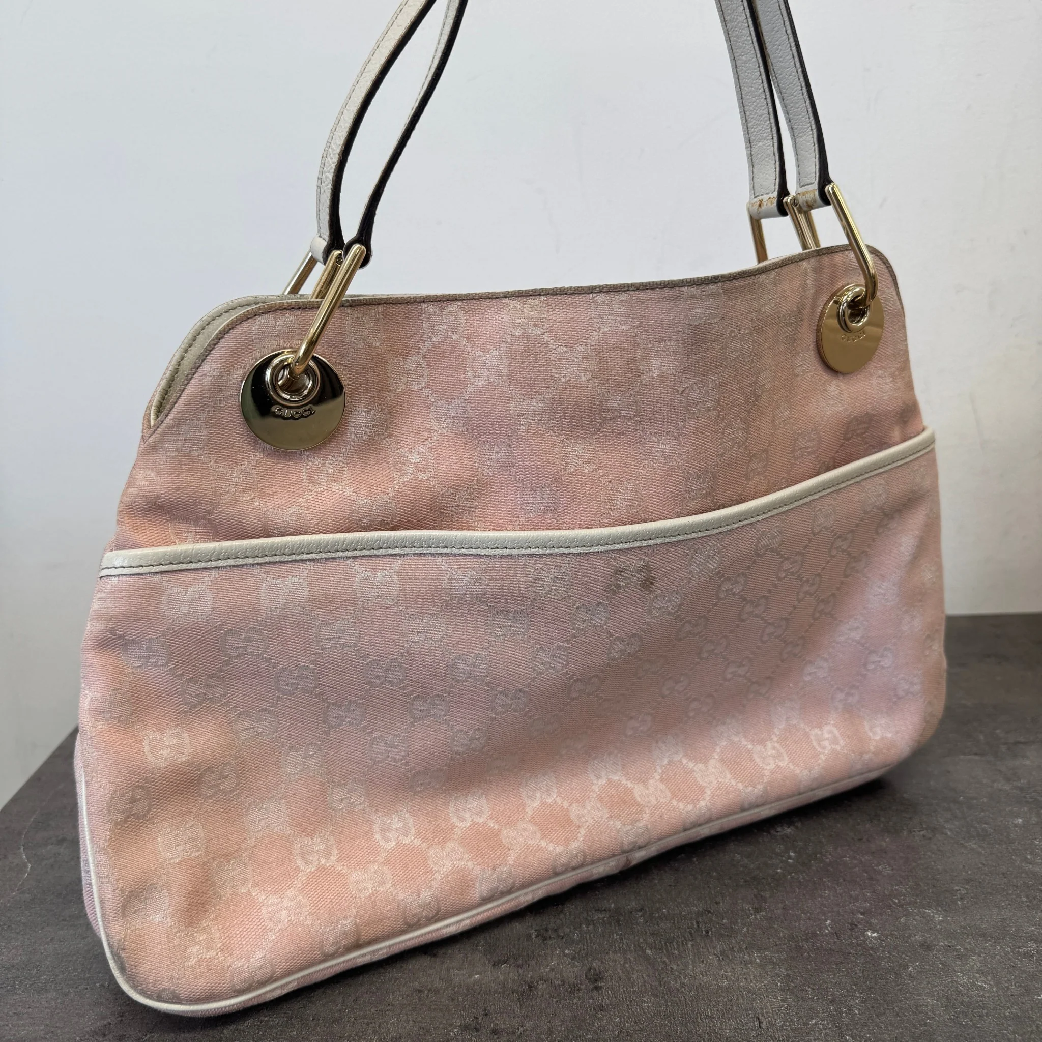Women's Gg Supreme Eclipse Bag Pink - Image 12