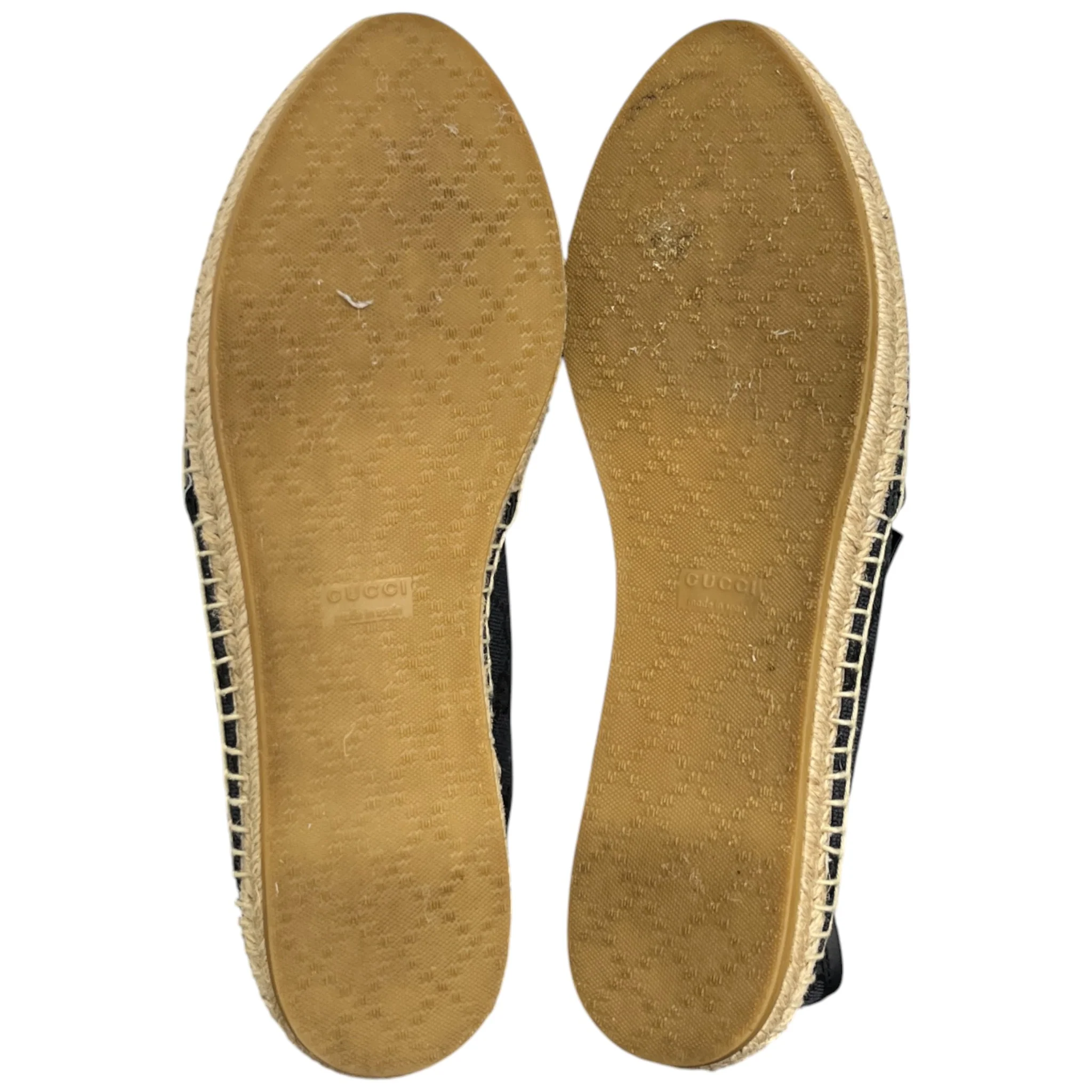 Women's Gg Supreme Espadrilles Black Size EU 39.5 / UK 6.5 - Image 11