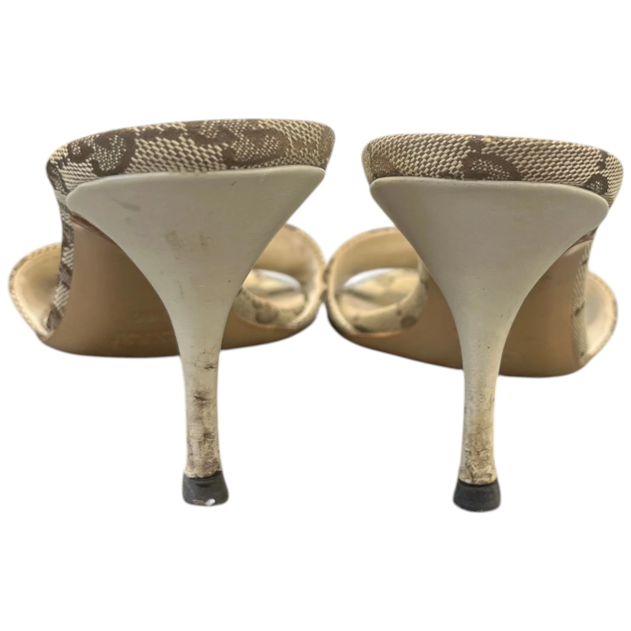 Women's Gg Supreme Heels Beige Size EU 38 / UK 5 - Image 7