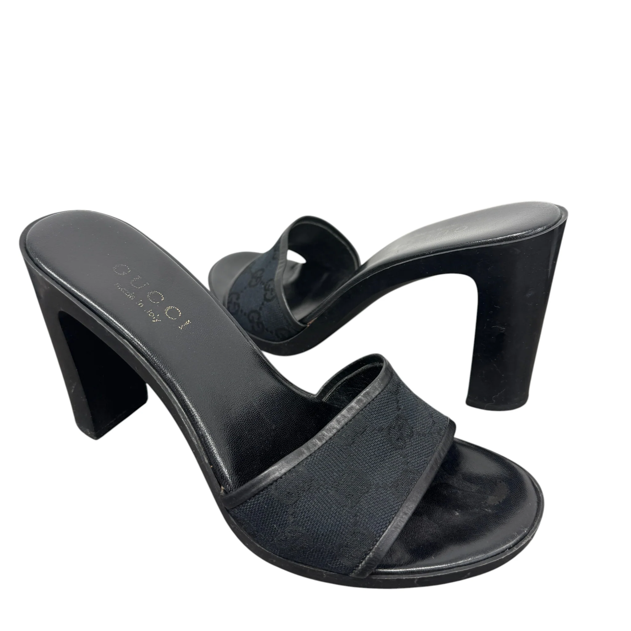 Women's Gg Supreme Heels Black Size EU 39 / UK 6 - Image 3