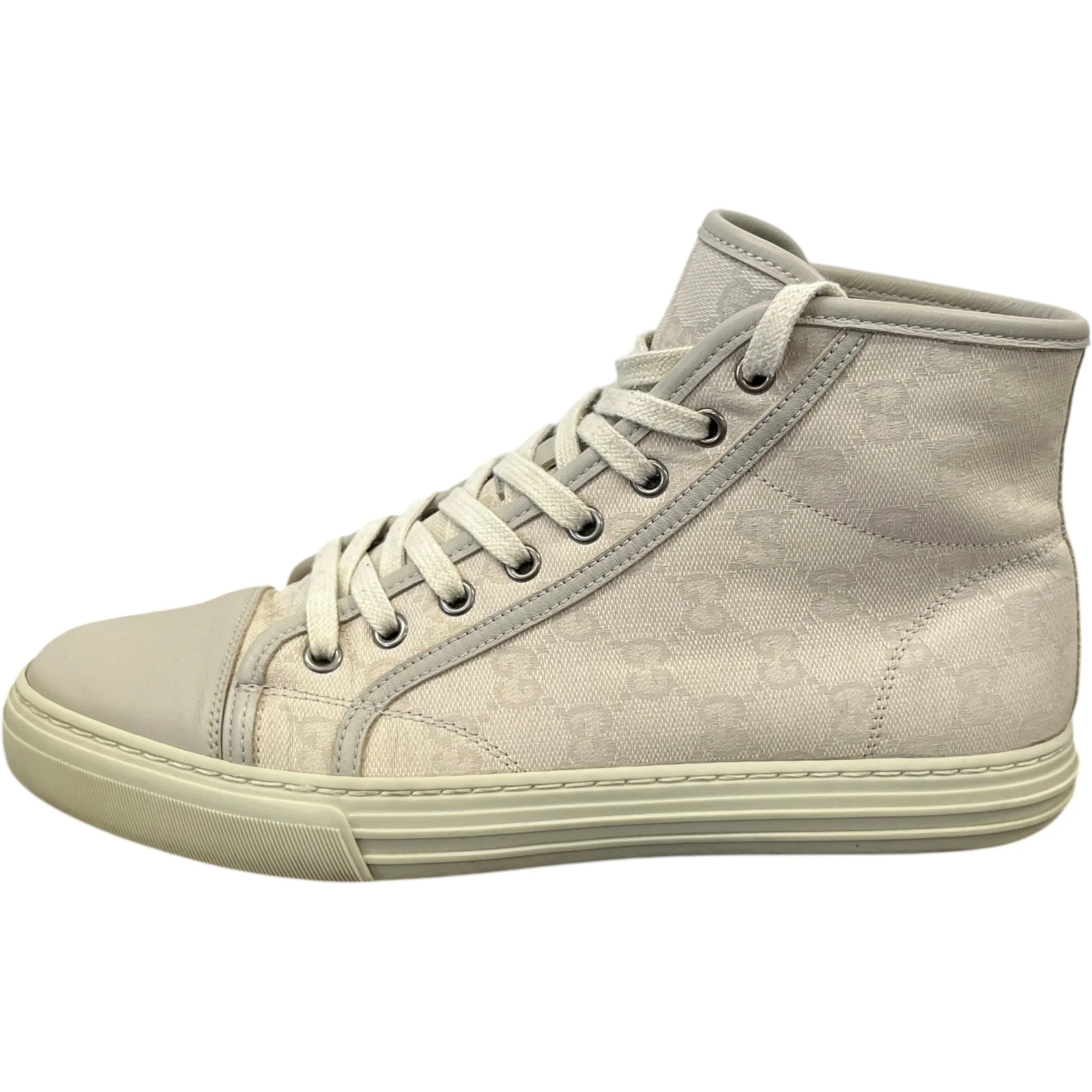 Women's Gg Supreme High Trainers Beige Size EU 39.5 / UK 6.5 - Image 5