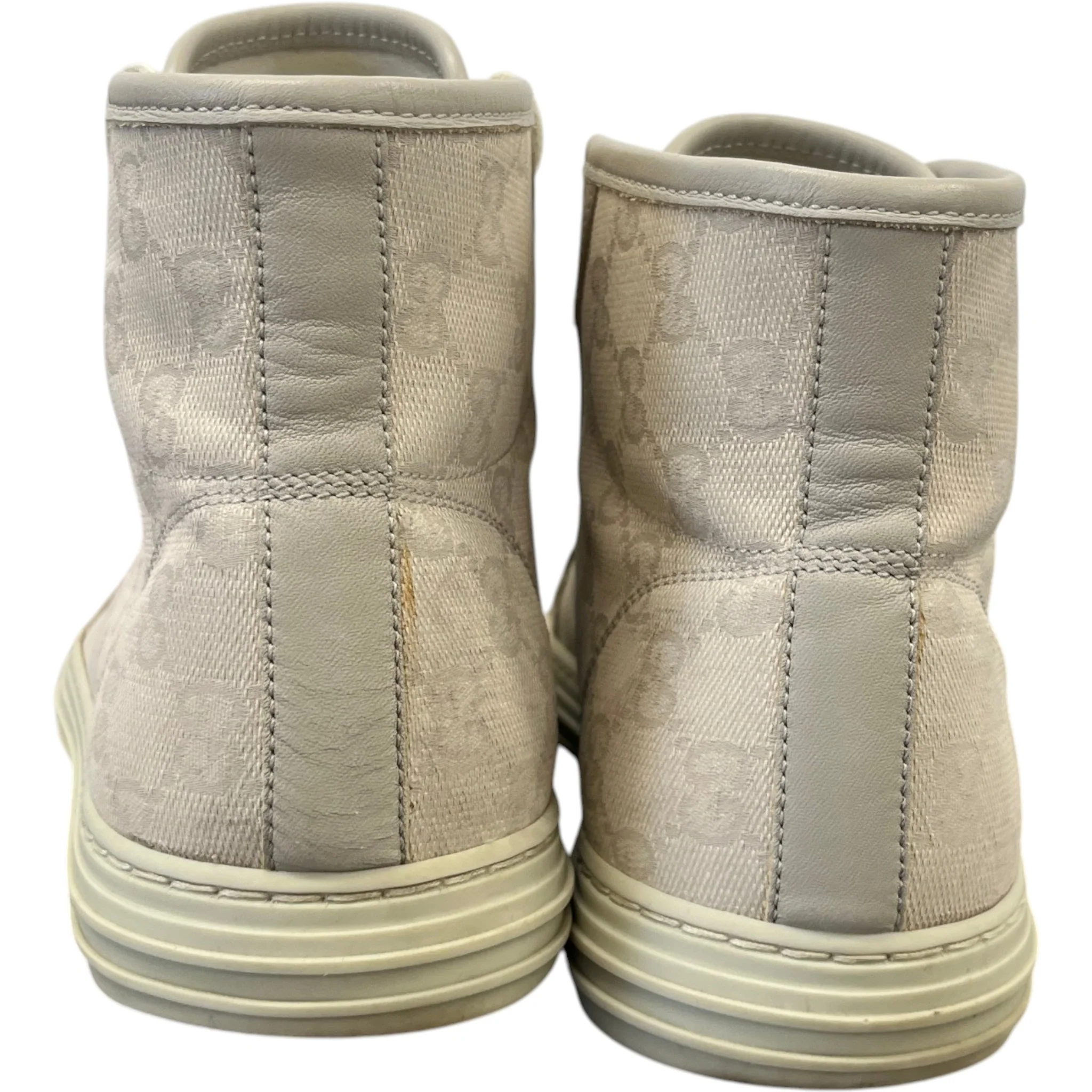 Women's Gg Supreme High Trainers Beige Size EU 39.5 / UK 6.5 - Image 7