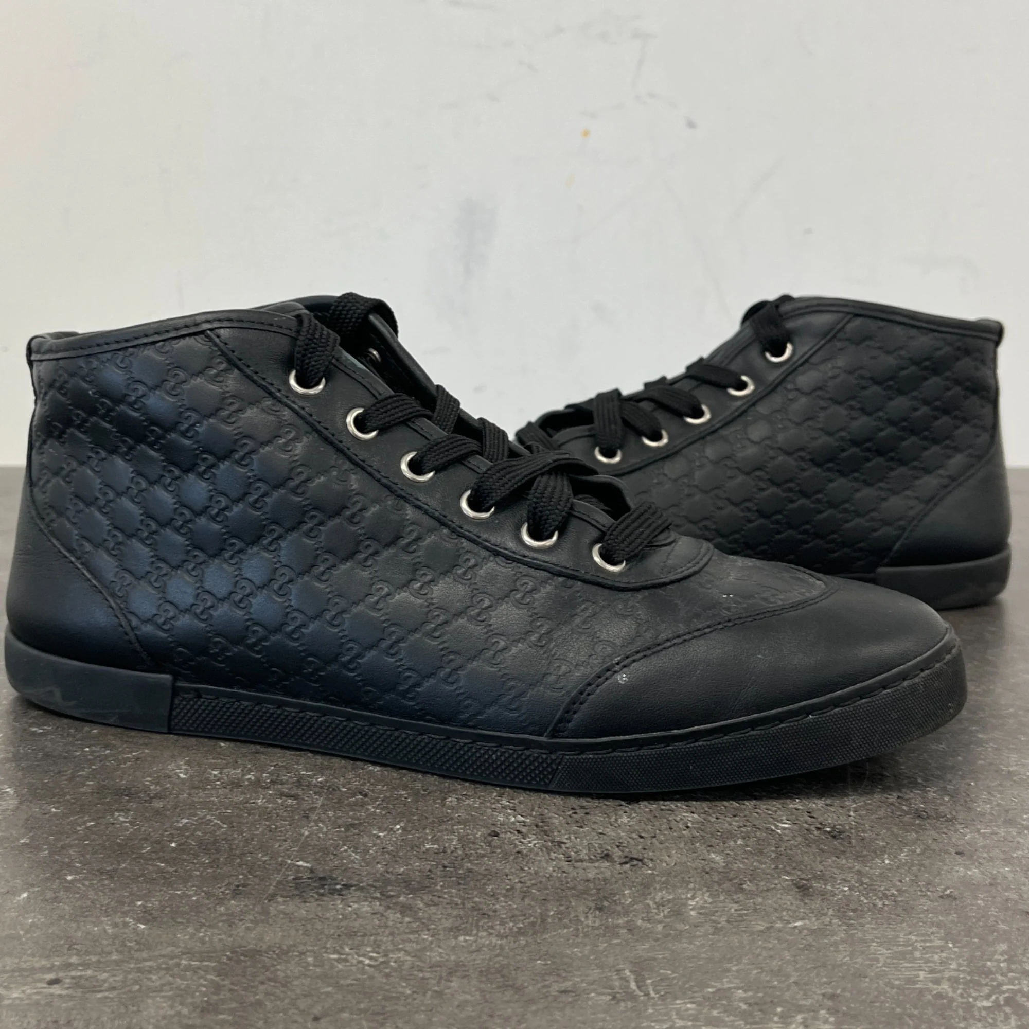 Women's Gg Supreme High Trainers Black Size EU 37.5 / UK 4.5 - Image 11