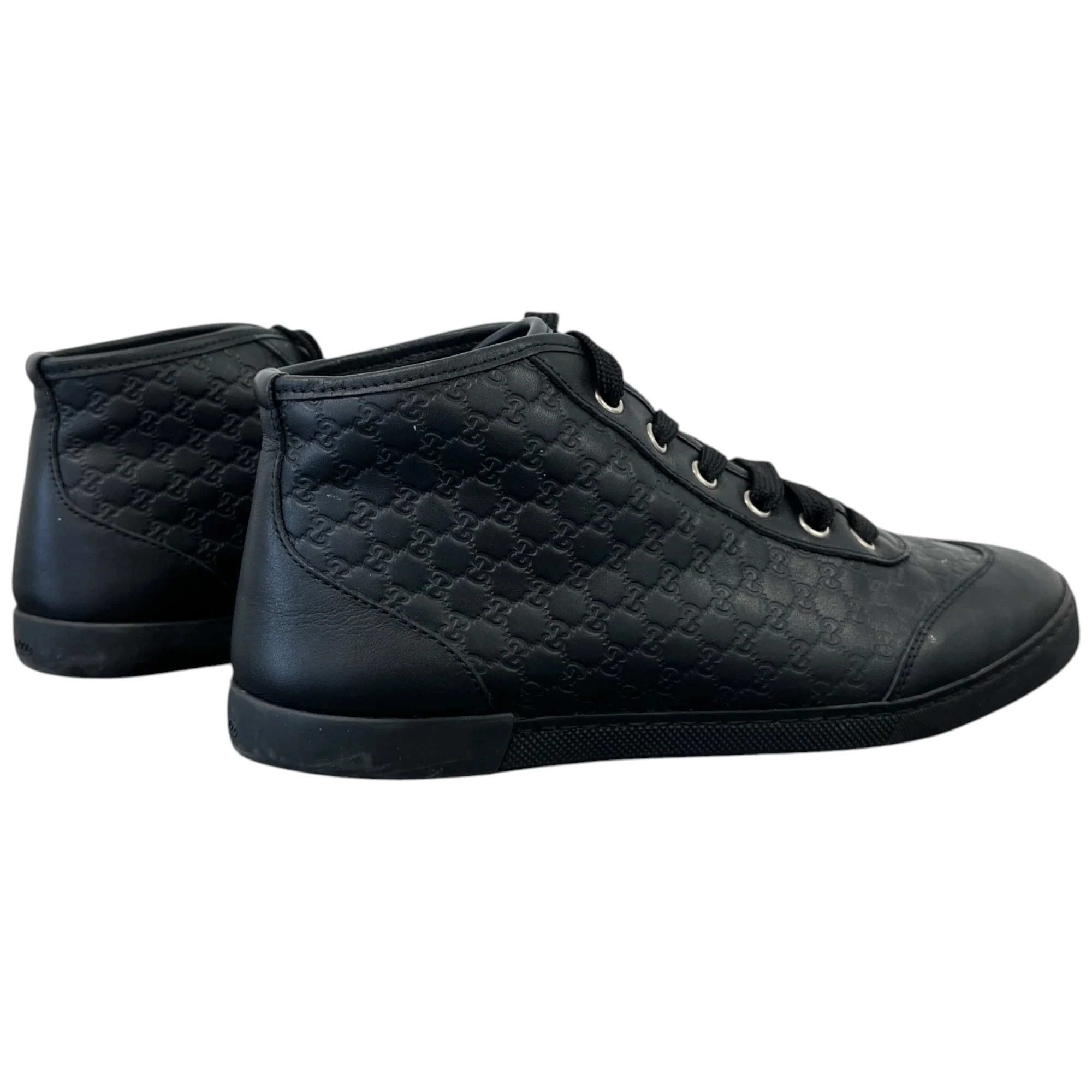 Women's Gg Supreme High Trainers Black Size EU 37.5 / UK 4.5 - Image 9