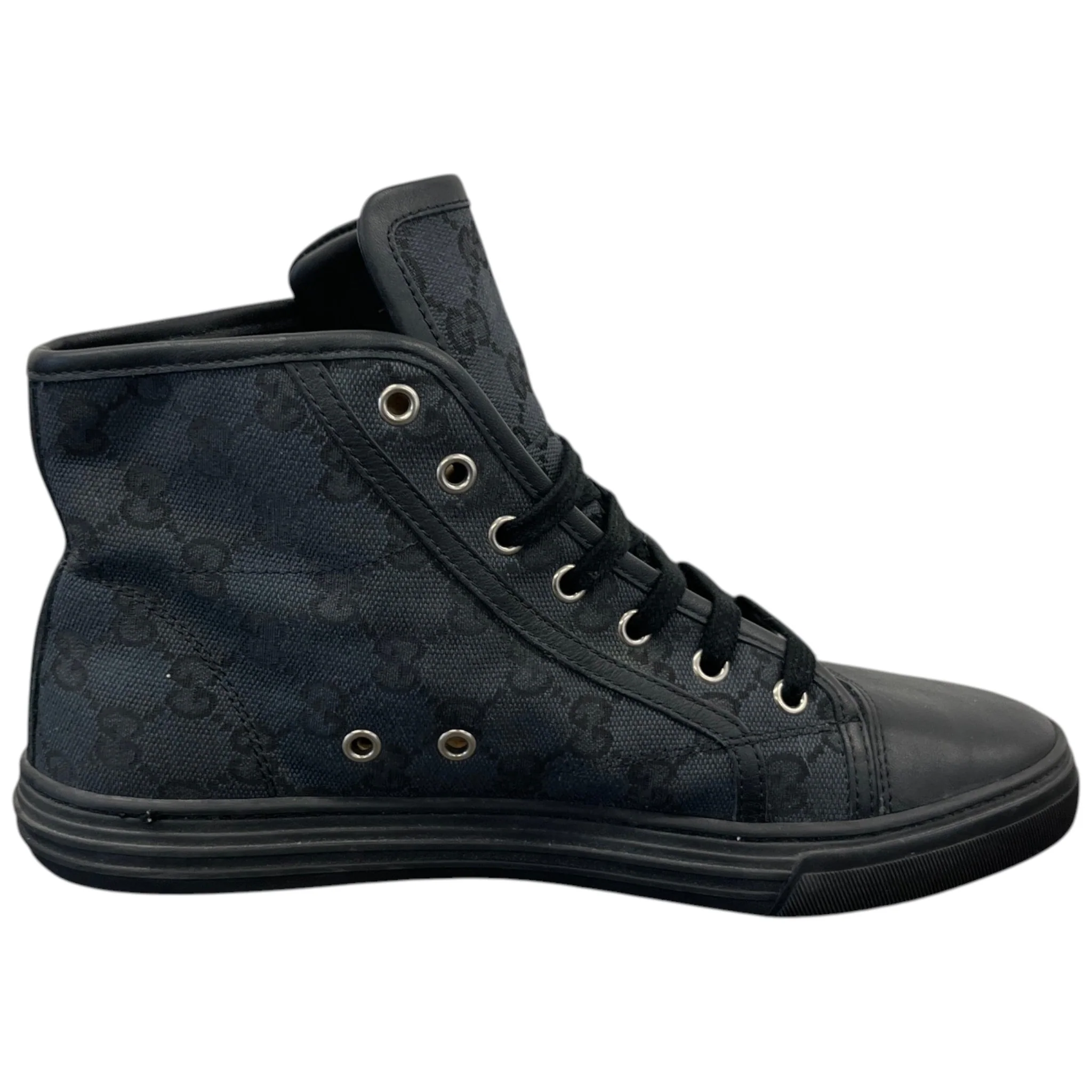 Women's Gg Supreme High Trainers Black Size EU 38.5 / UK 5.5 - Image 4