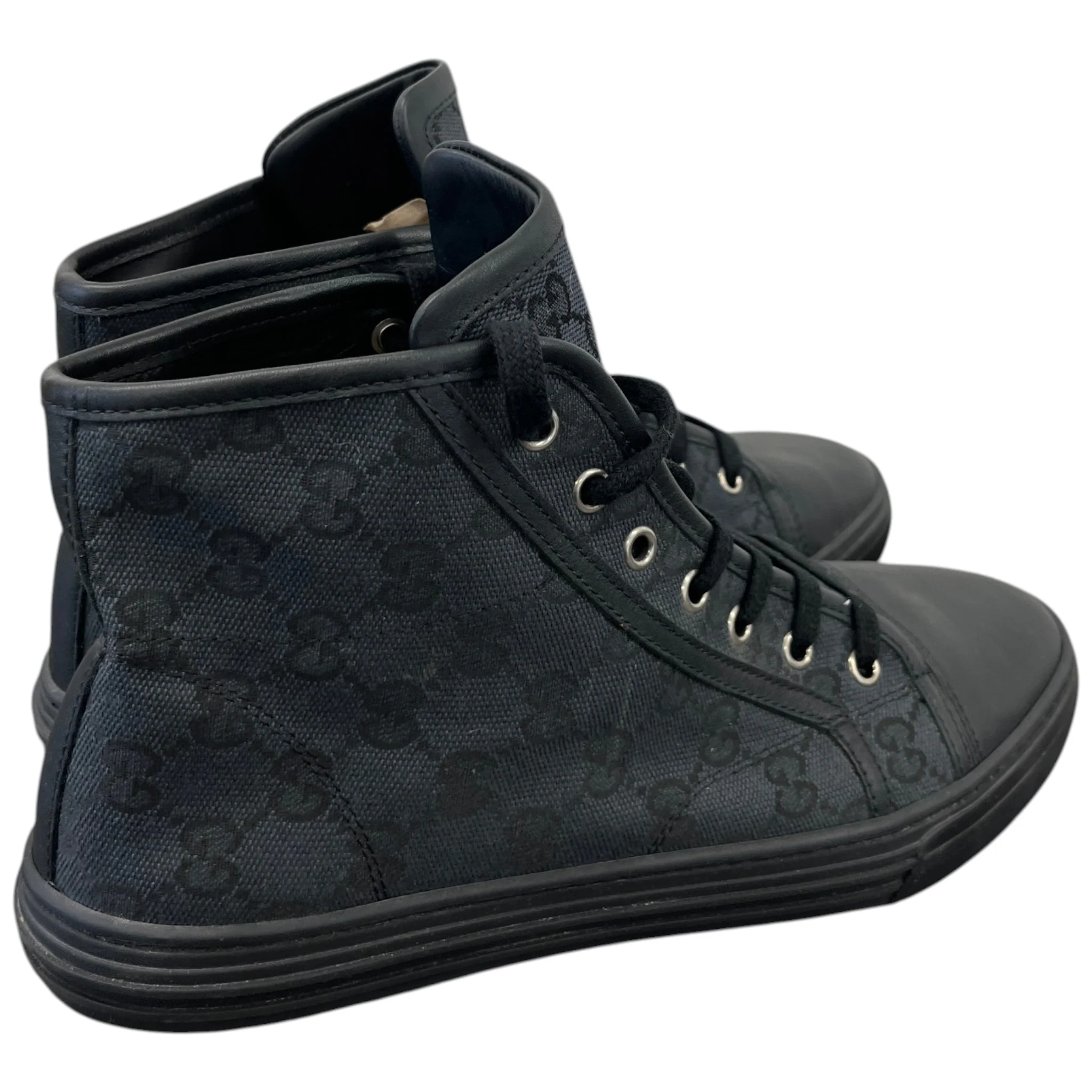 Women's Gg Supreme High Trainers Black Size EU 38.5 / UK 5.5 - Image 8