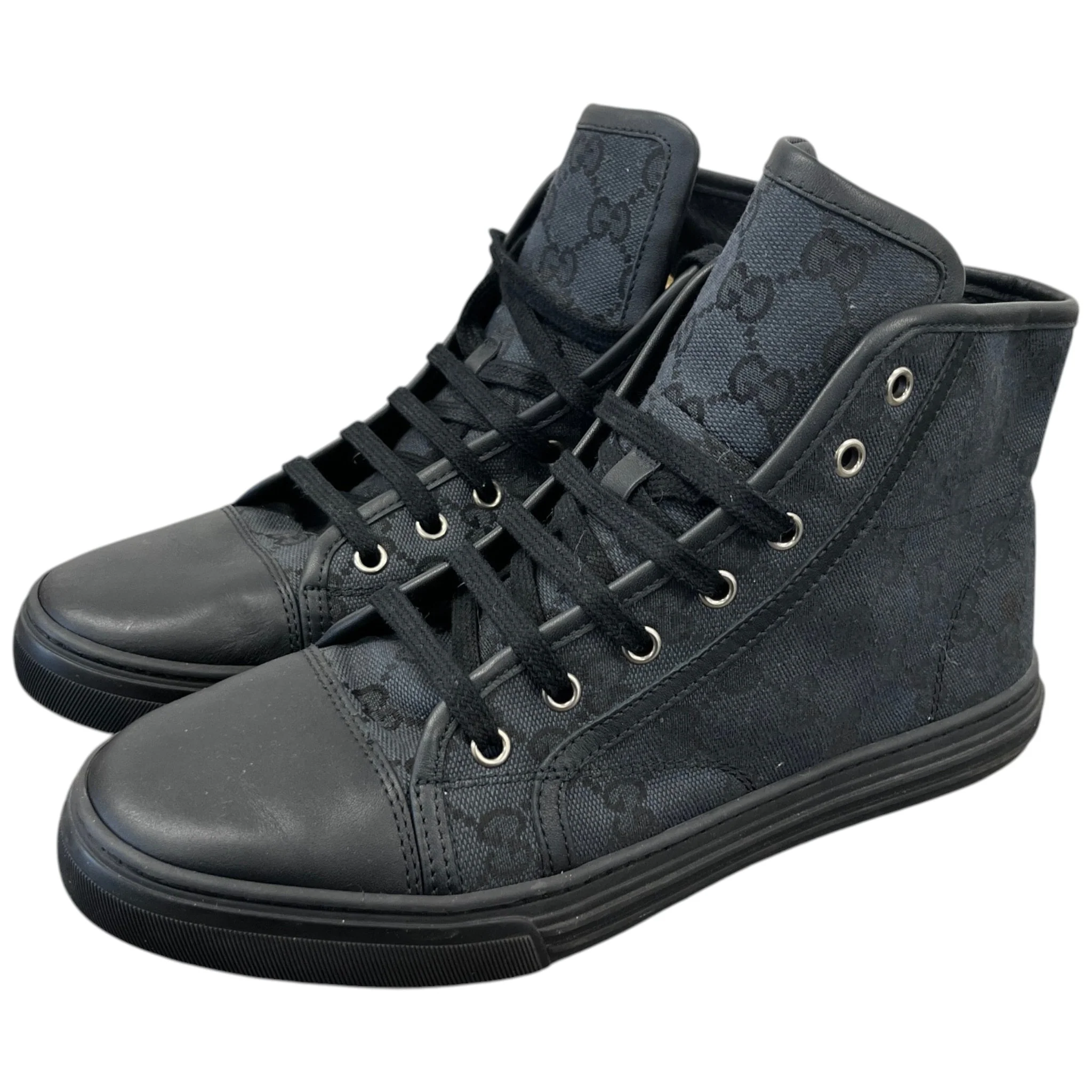 Women's Gg Supreme High Trainers Black Size EU 38.5 / UK 5.5 - Image 9