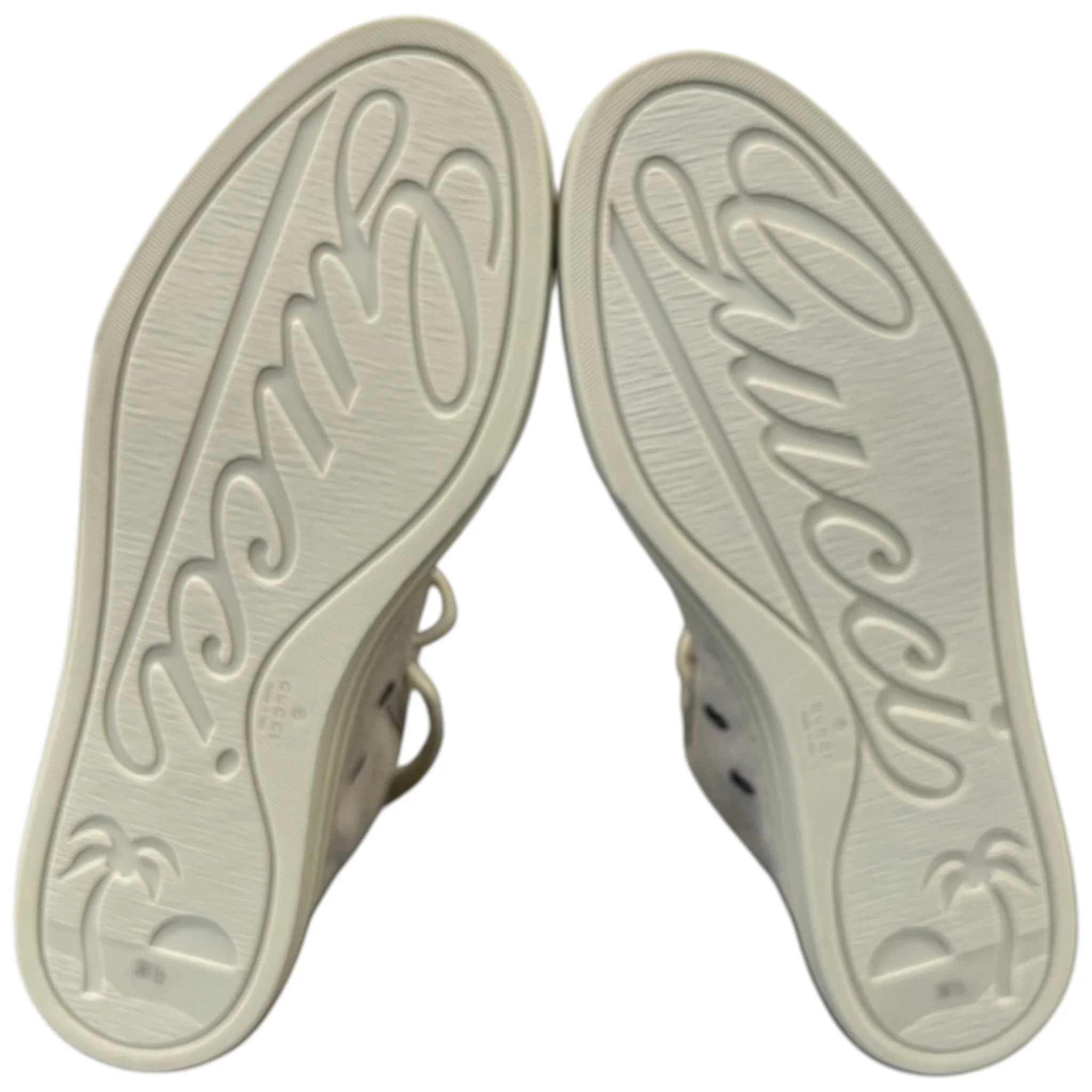 Women's Gg Supreme High Trainers Cream Size EU 38.5 / UK 5.5 - Image 11