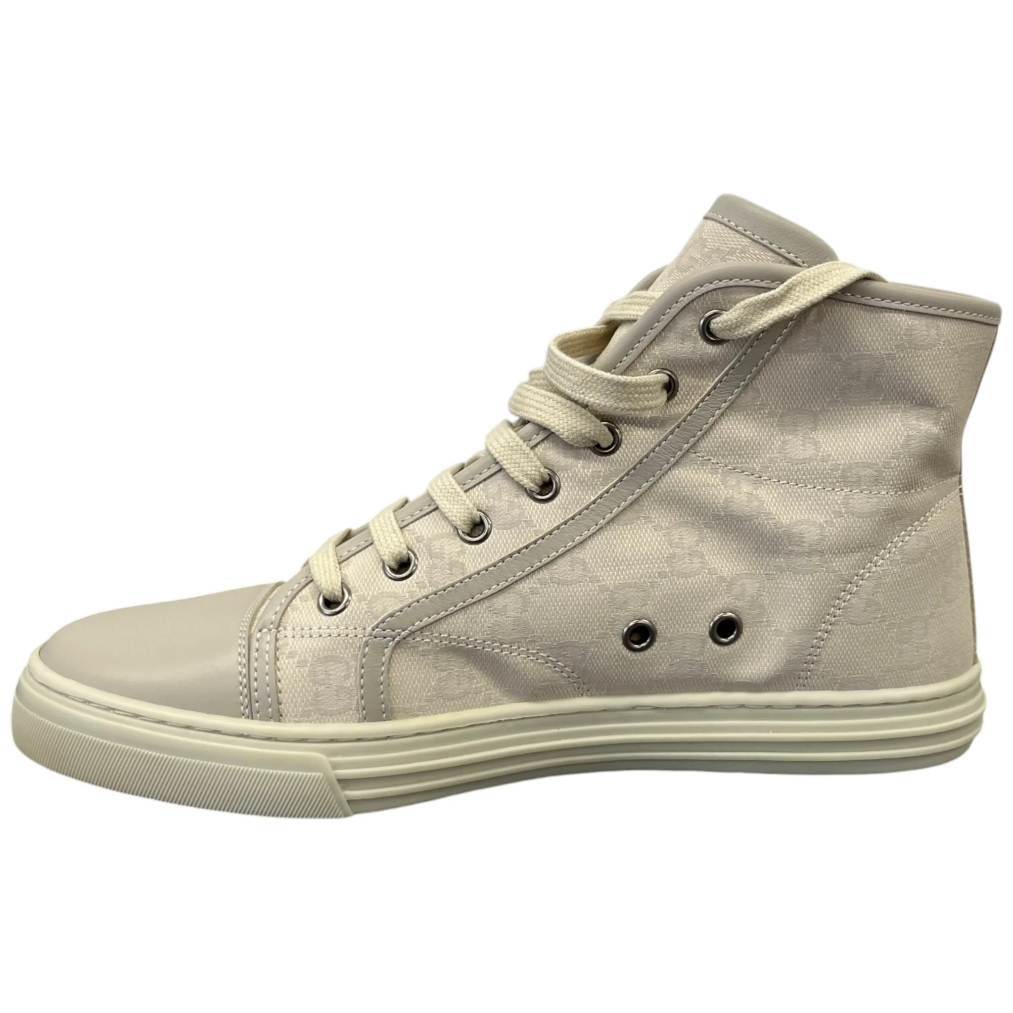 Women's Gg Supreme High Trainers Cream Size EU 38.5 / UK 5.5 - Image 2