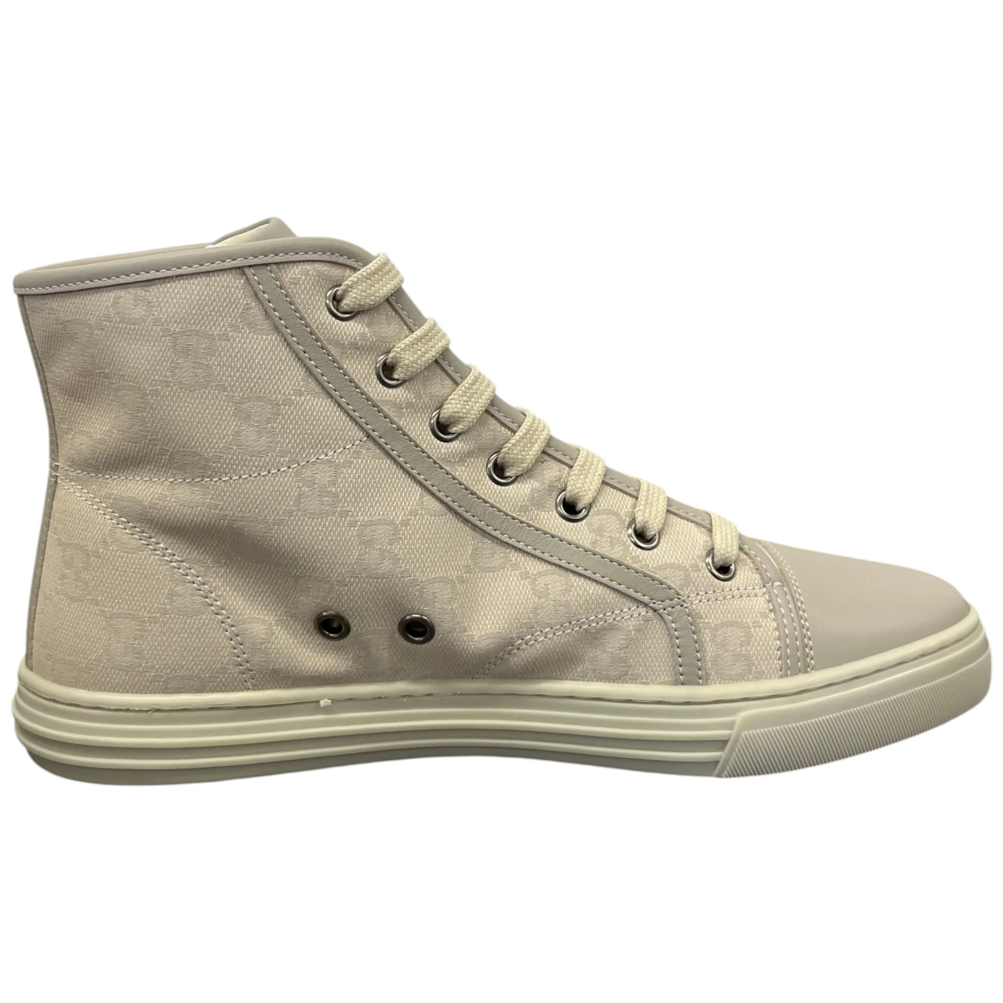 Women's Gg Supreme High Trainers Cream Size EU 38.5 / UK 5.5 - Image 4