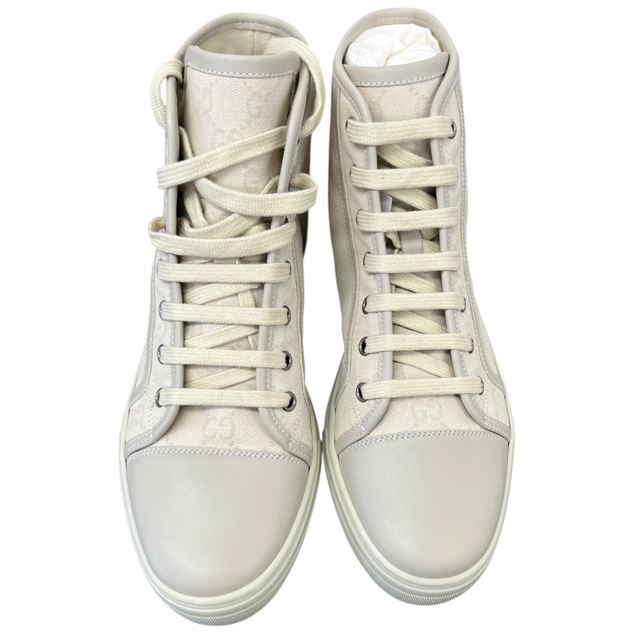 Women's Gg Supreme High Trainers Cream Size EU 38.5 / UK 5.5 - Image 6