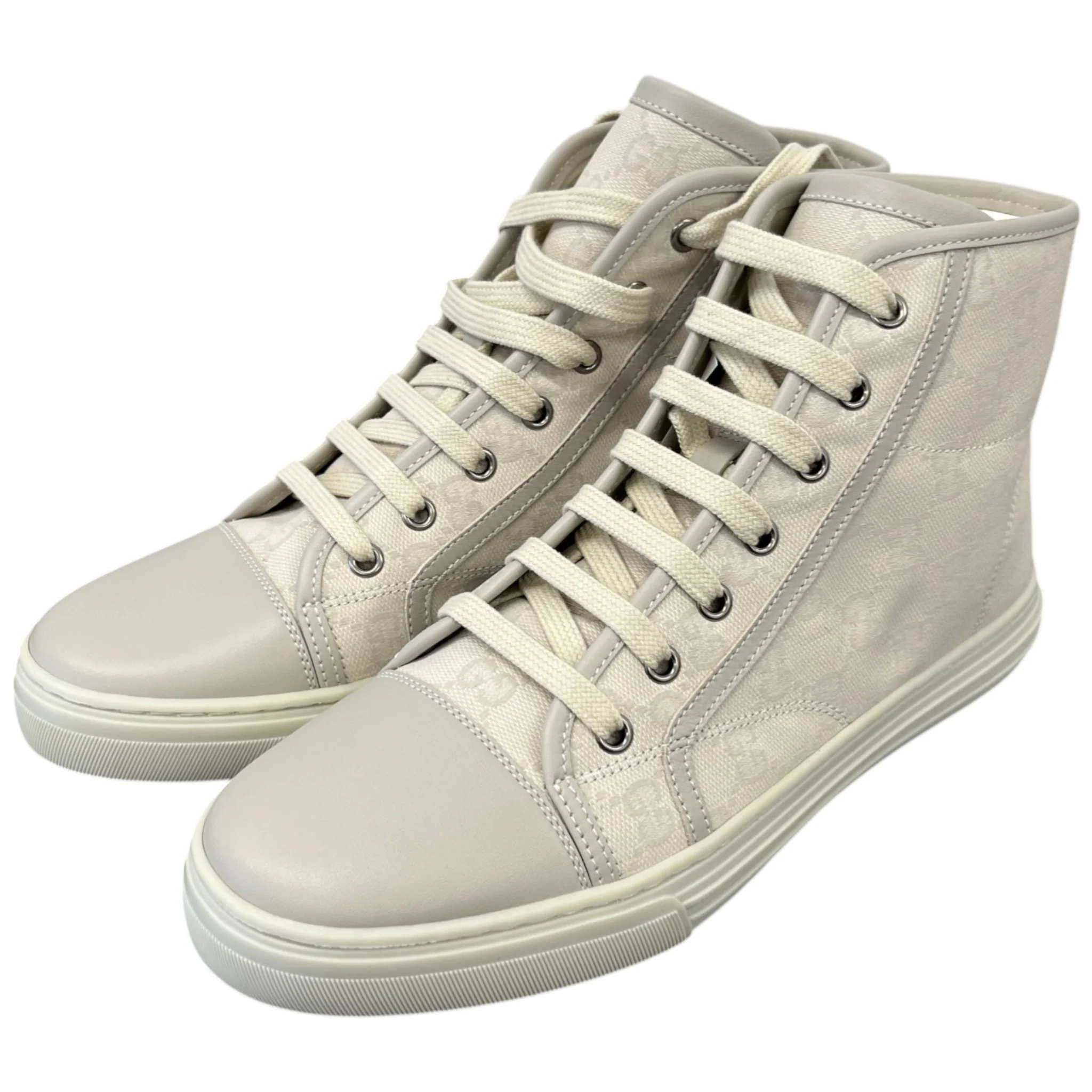Women's Gg Supreme High Trainers Cream Size EU 38.5 / UK 5.5 - Image 9