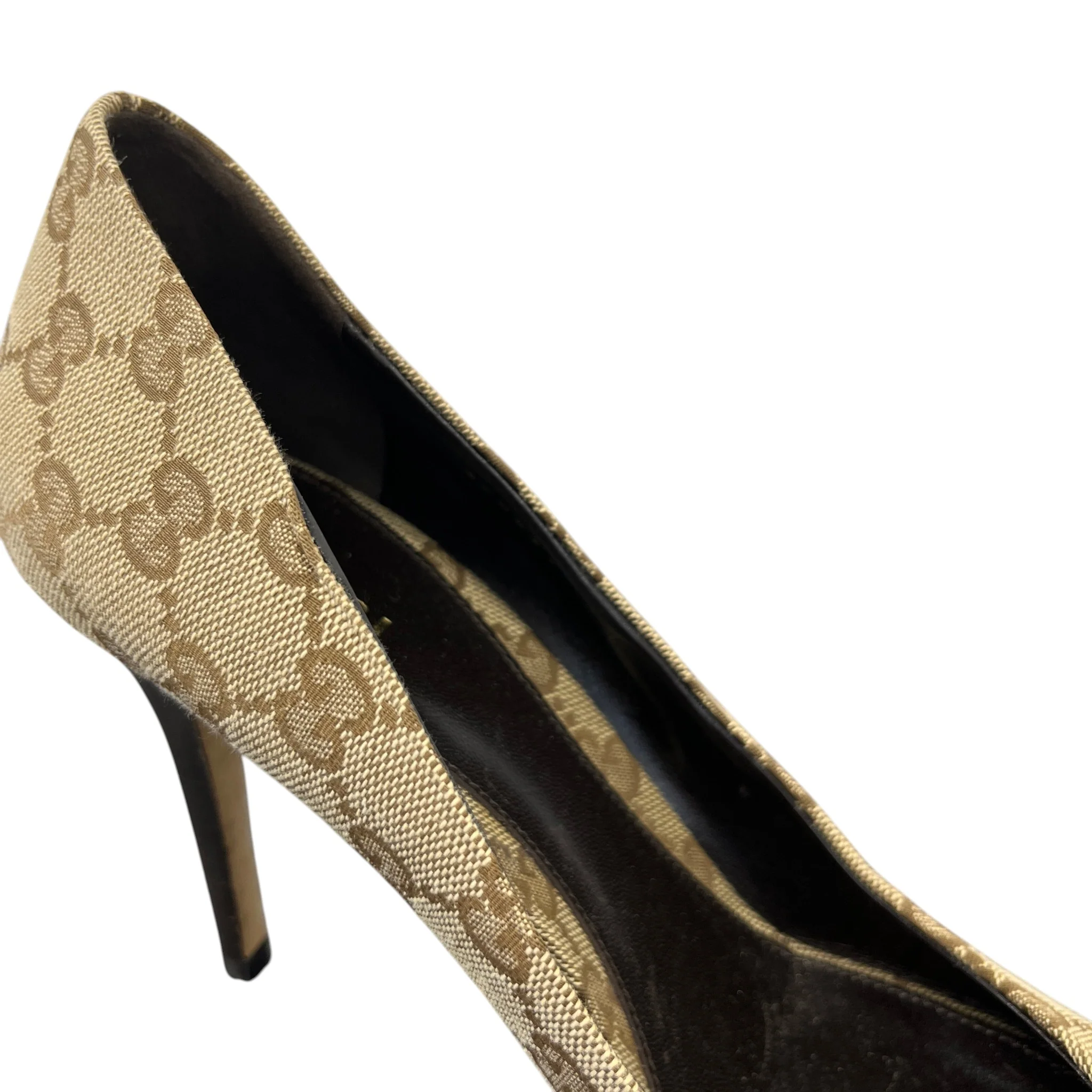 Women's Gg Supreme Horsebit Heels Beige Size EU 40 / UK 7 - Image 12