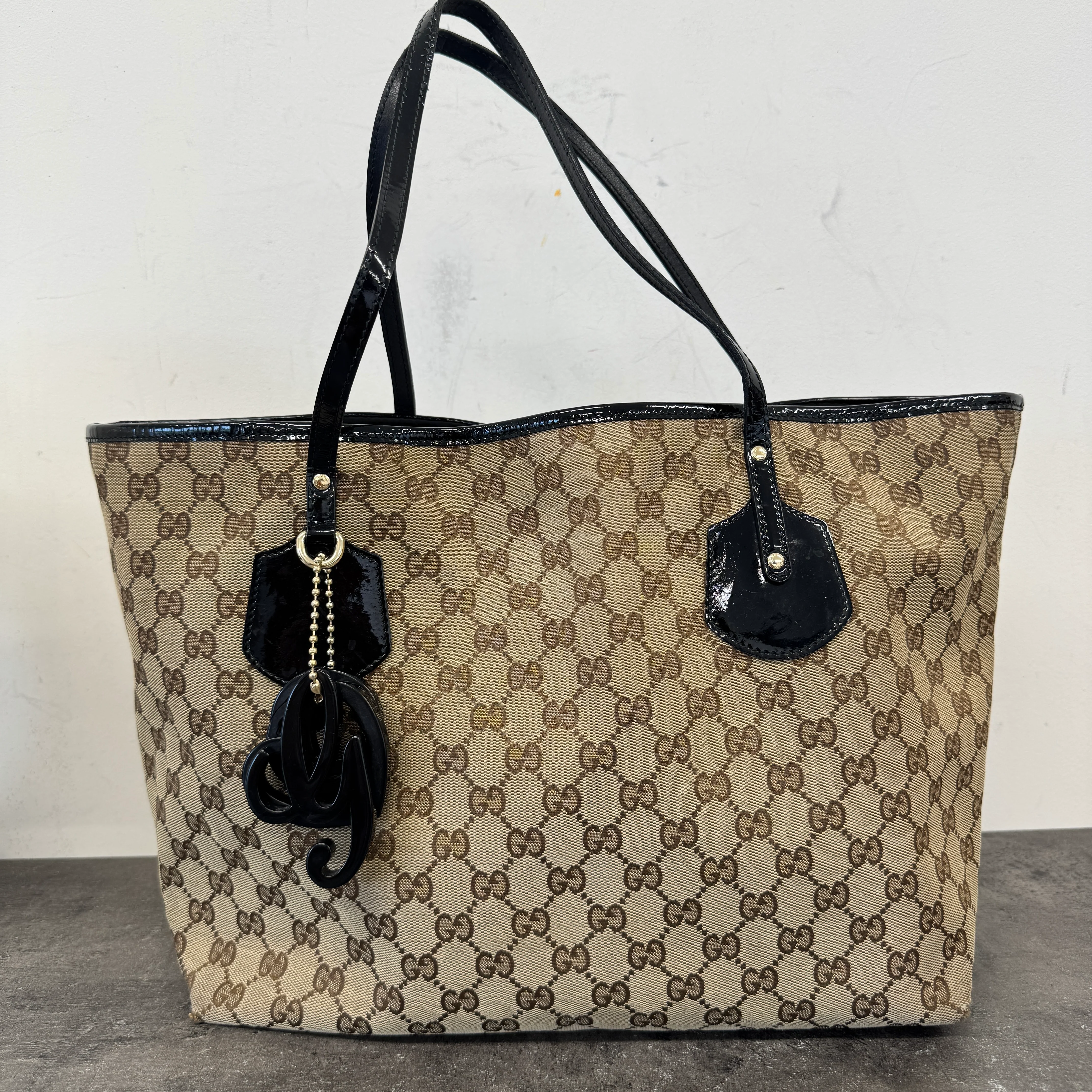 Women's Gg Supreme Jolie Tote Bag Beige - Image 10