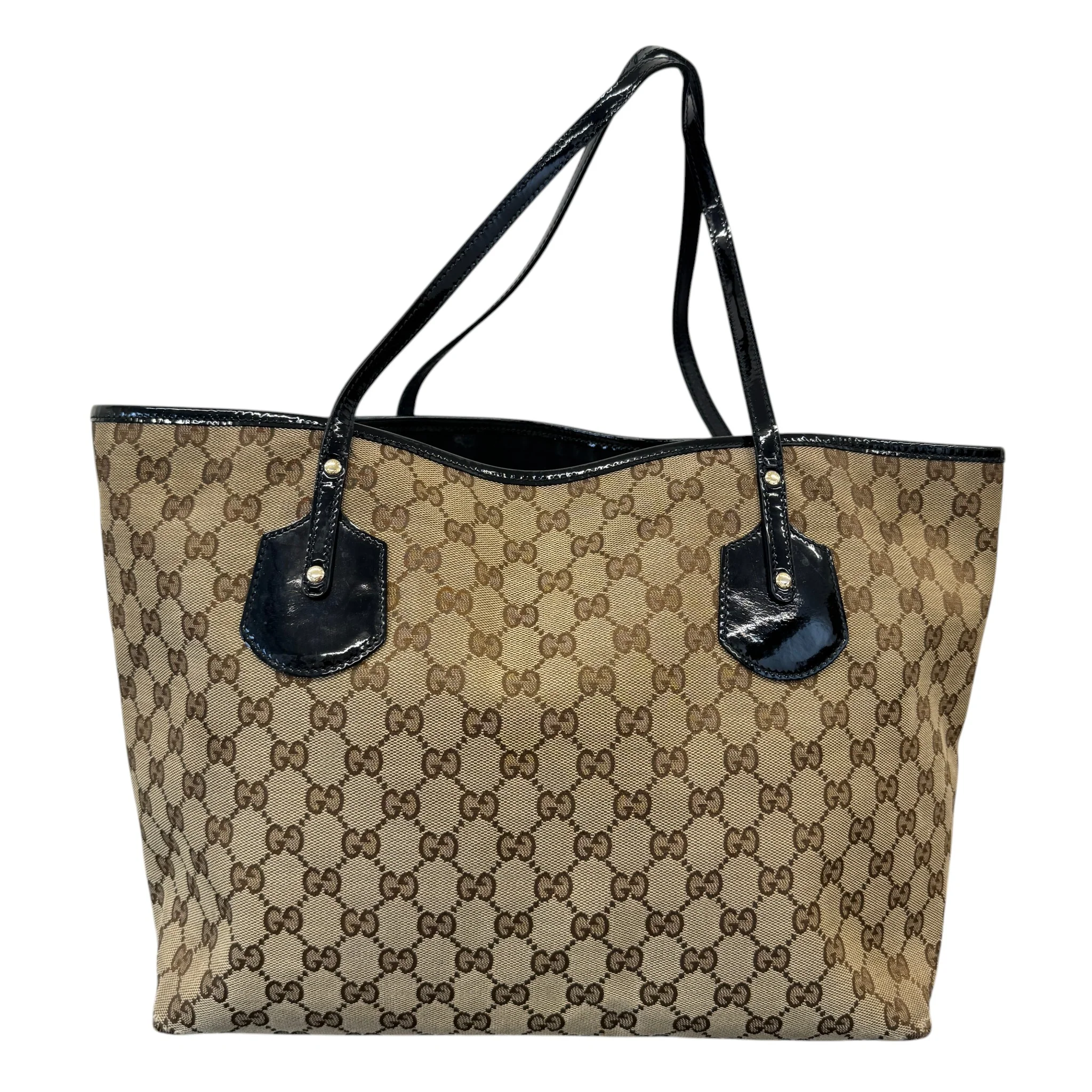 Women's Gg Supreme Jolie Tote Bag Beige - Image 3