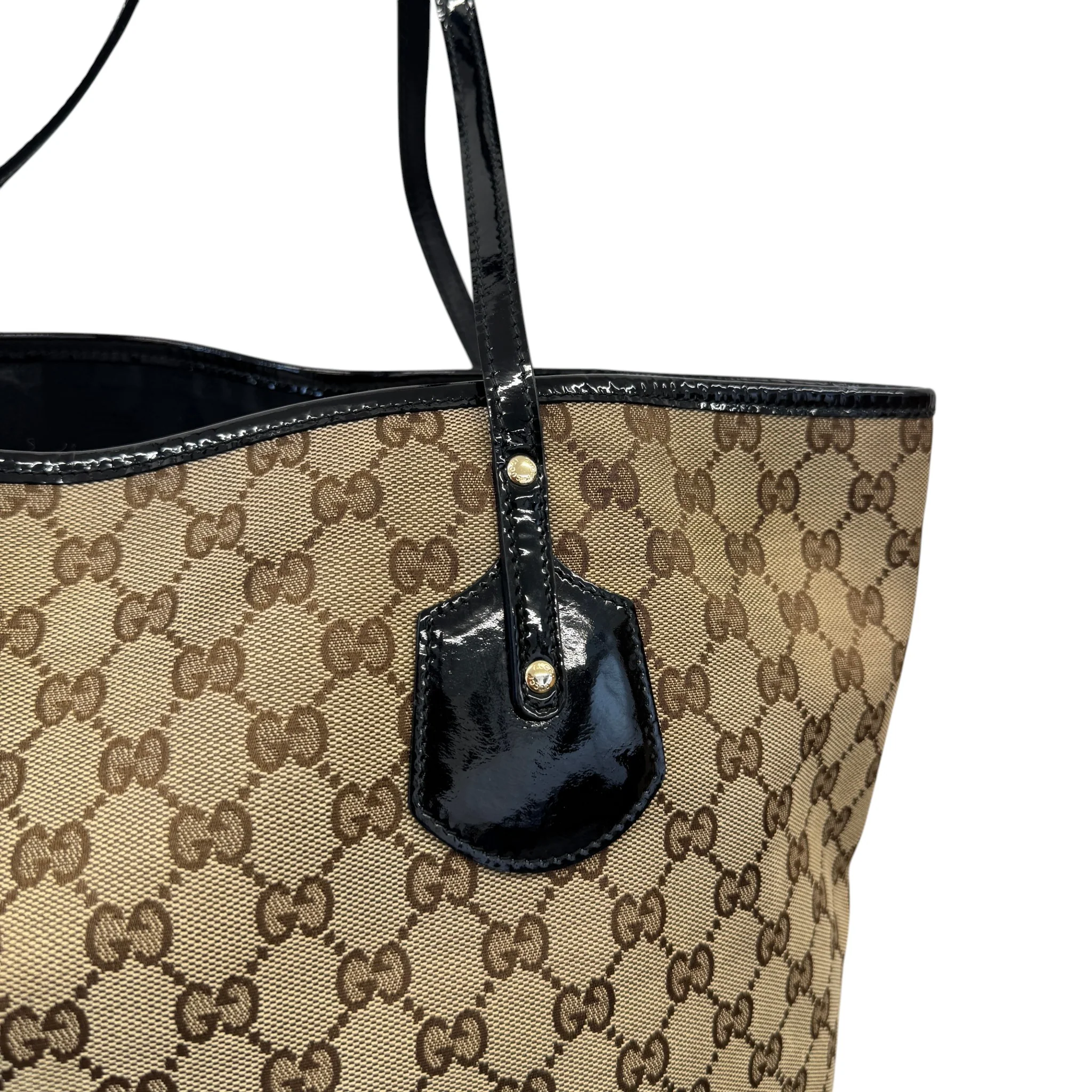 Women's Gg Supreme Jolie Tote Bag Beige - Image 6