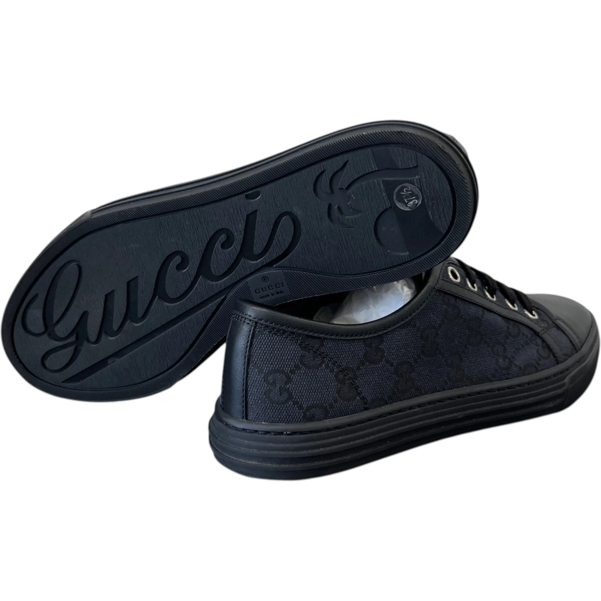 Women's Gg Supreme Low Trainers Black Size EU 37.5 / UK 4.5 - Image 10