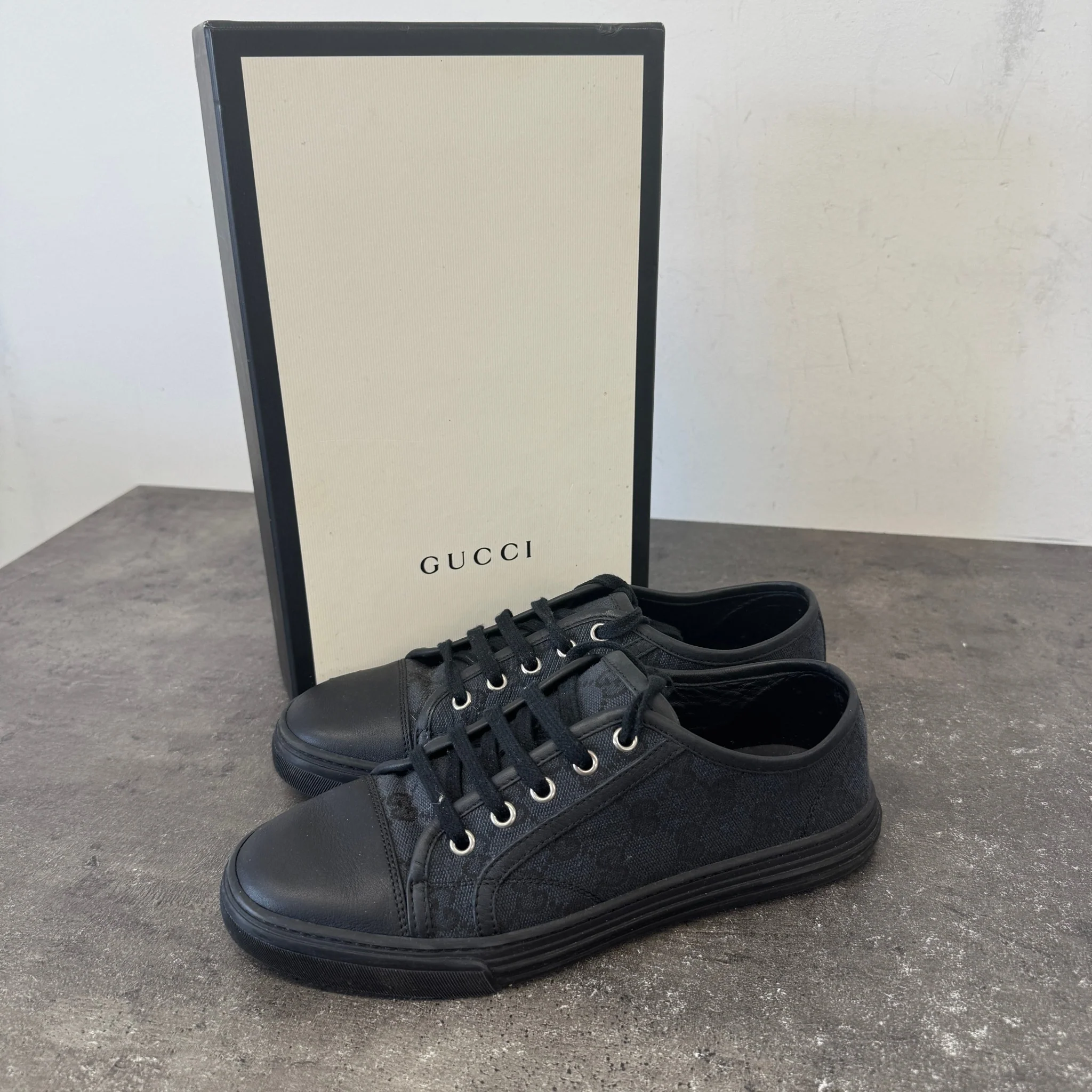 Women's Gg Supreme Low Trainers Black Size EU 37.5 / UK 4.5 - Image 10
