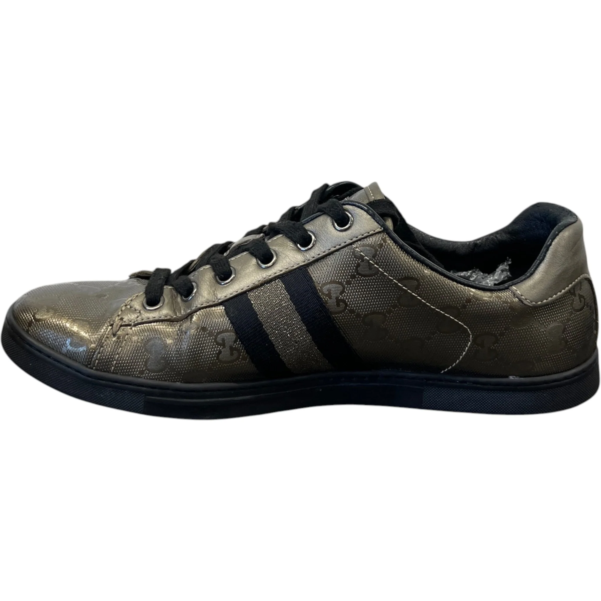 Women's Gg Supreme Low Trainers Gold Size EU 40 / UK 7 - Image 2