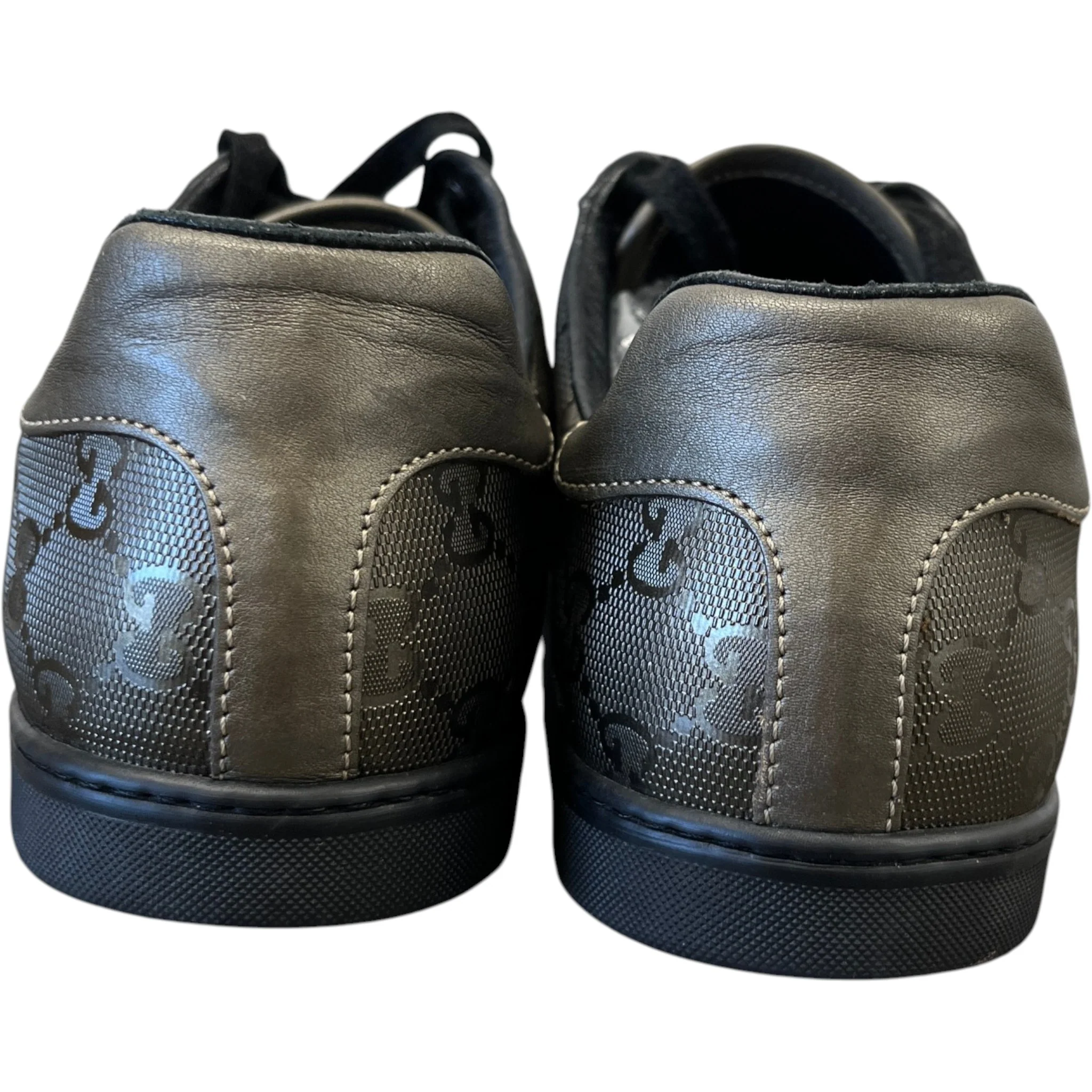 Women's Gg Supreme Low Trainers Gold Size EU 40 / UK 7 - Image 7