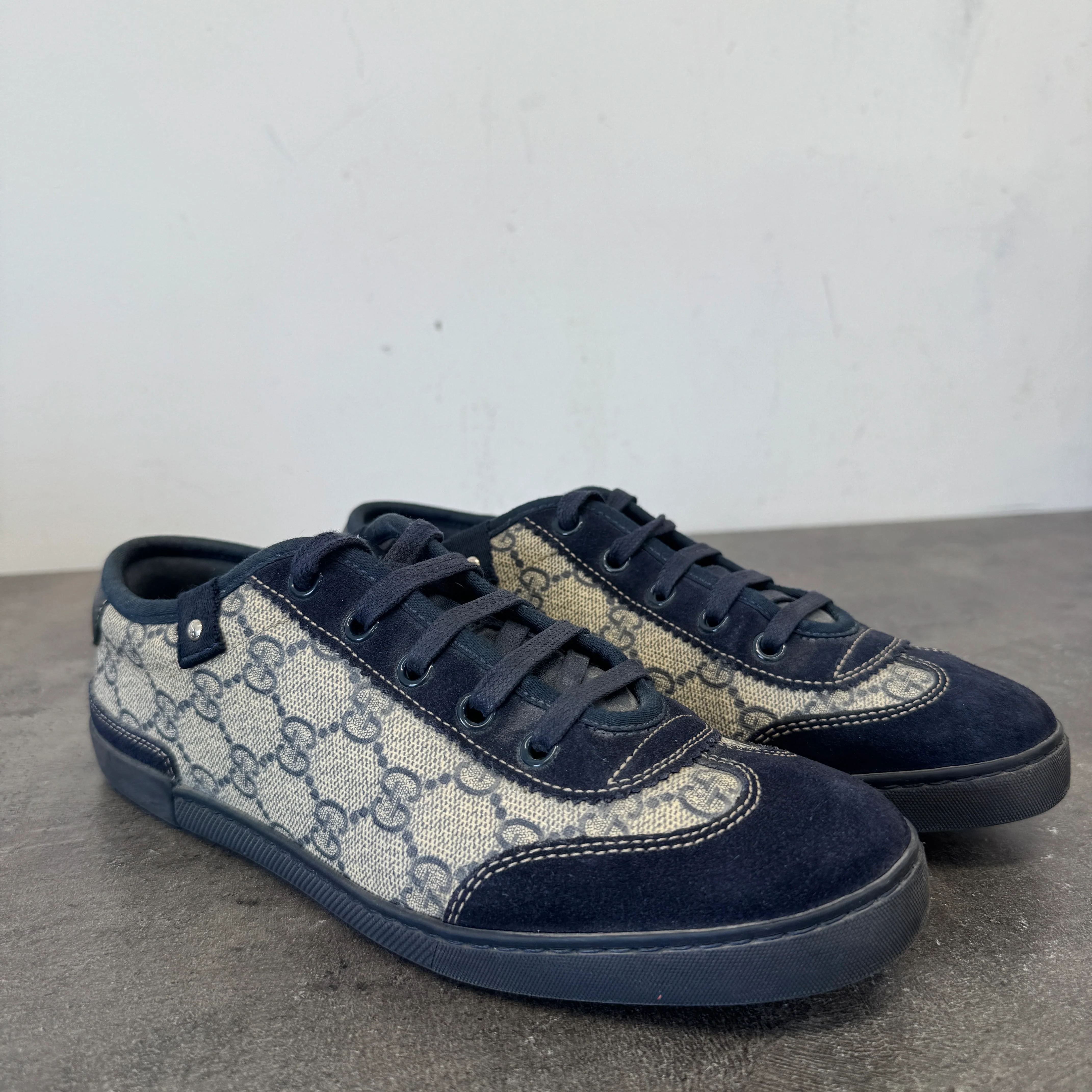 Women's Gg Supreme Low Trainers Navy Size EU 36 / UK 3 - Image 11