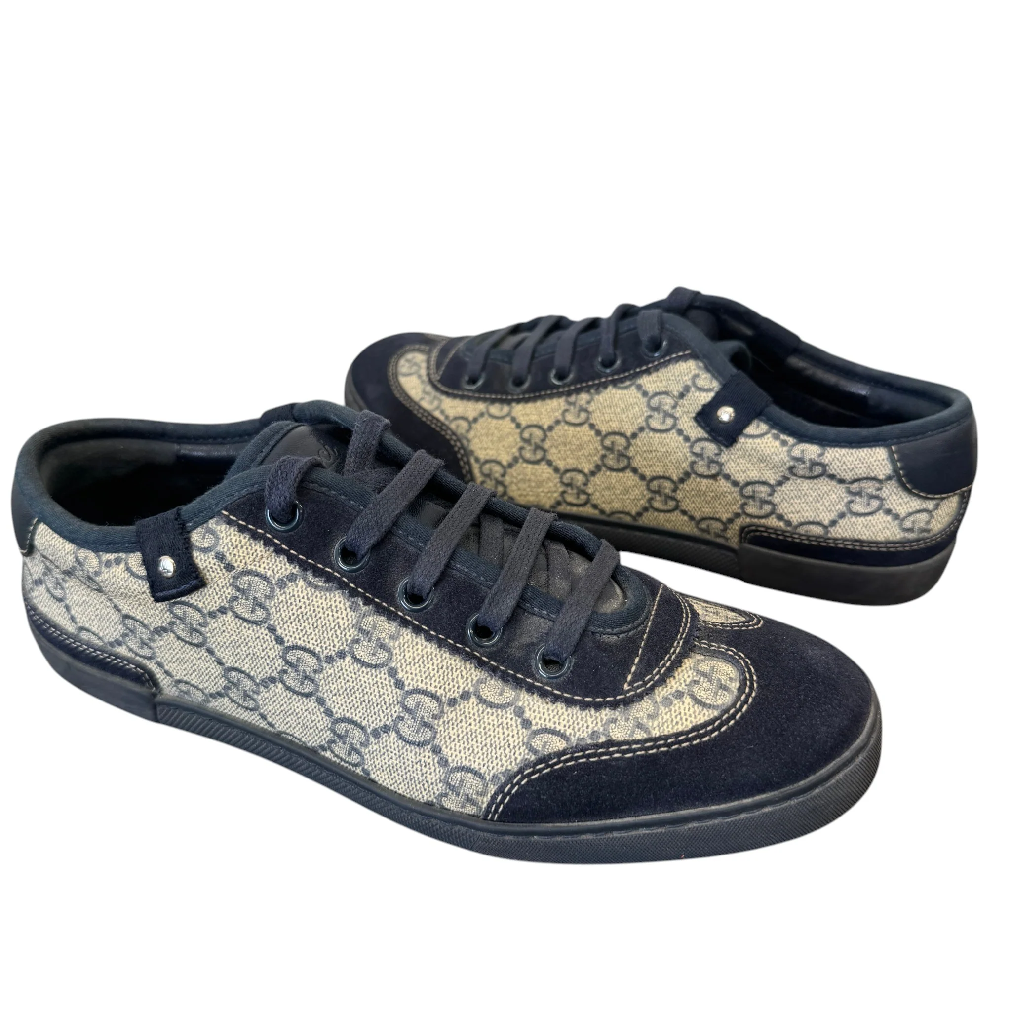 Women's Gg Supreme Low Trainers Navy Size EU 36 / UK 3 - Image 3