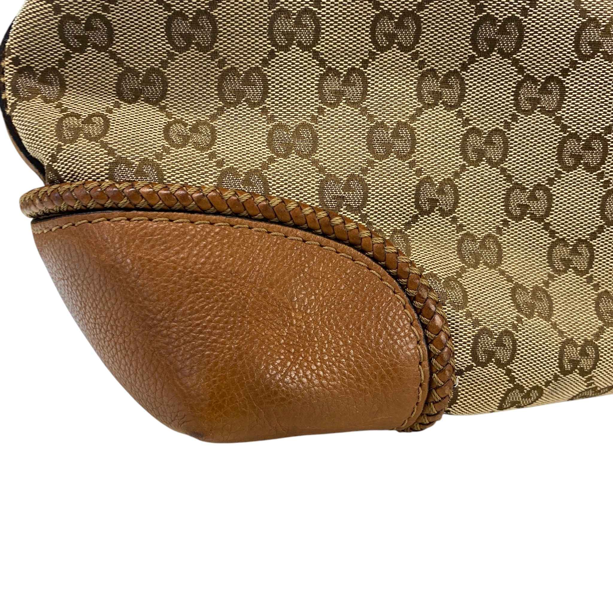 Women's Gg Supreme Marrakech Tote Bag Brown - Image 11