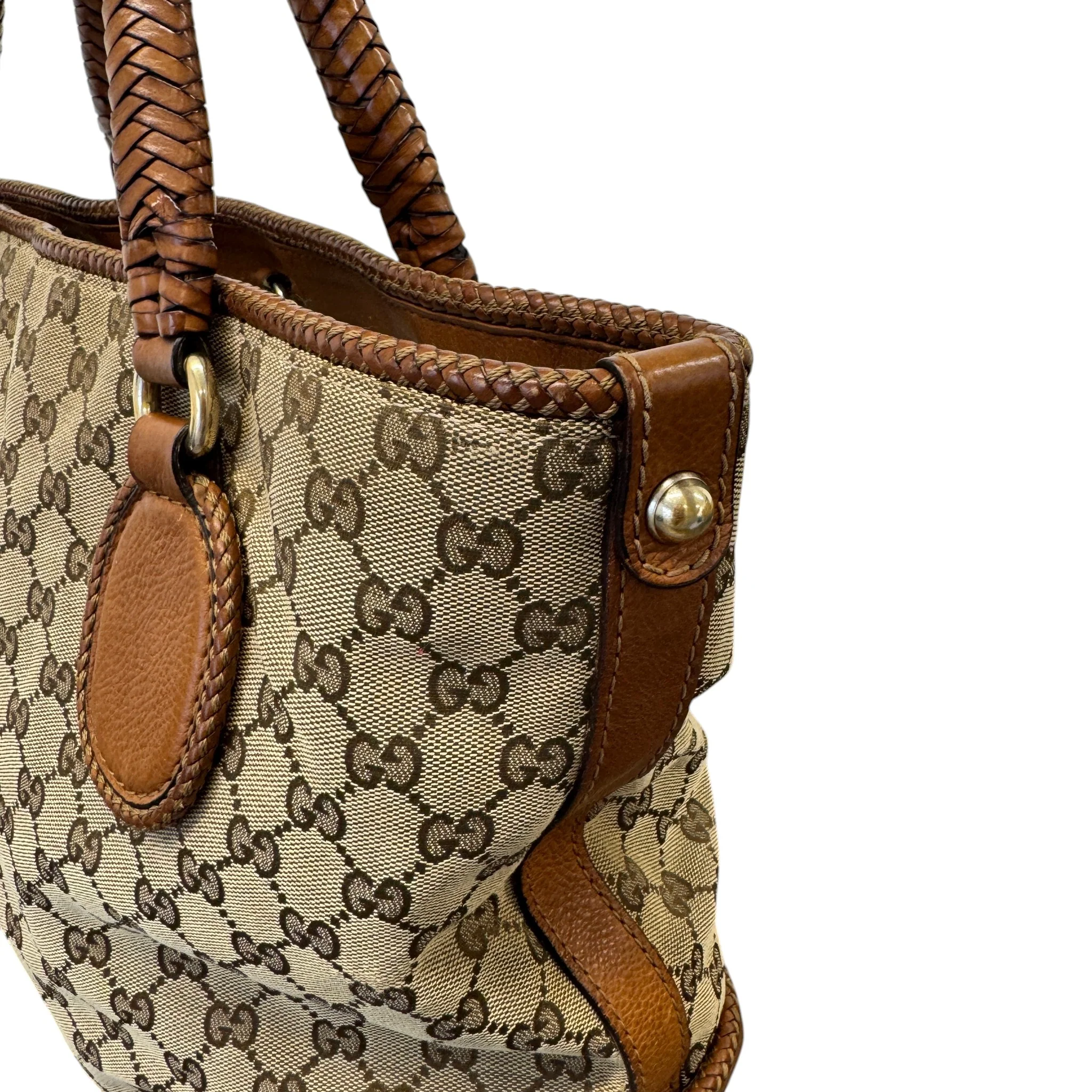 Women's Gg Supreme Marrakech Tote Bag Brown - Image 6