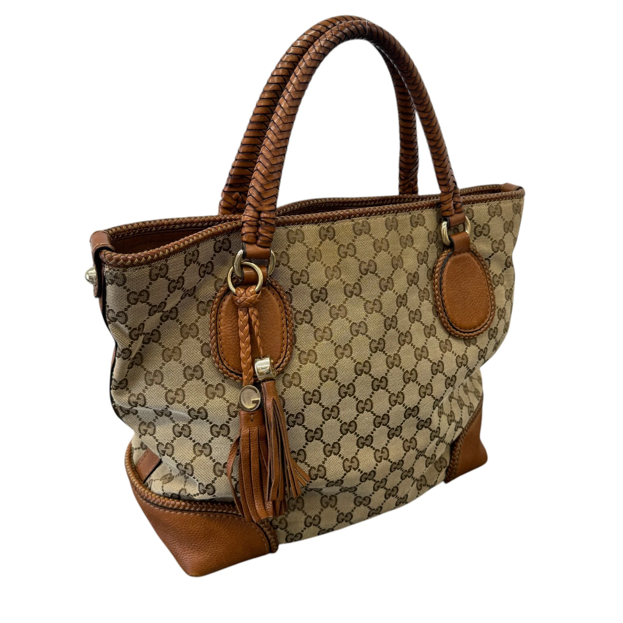 Women's Gg Supreme Marrakech Tote Bag Brown - Image 8