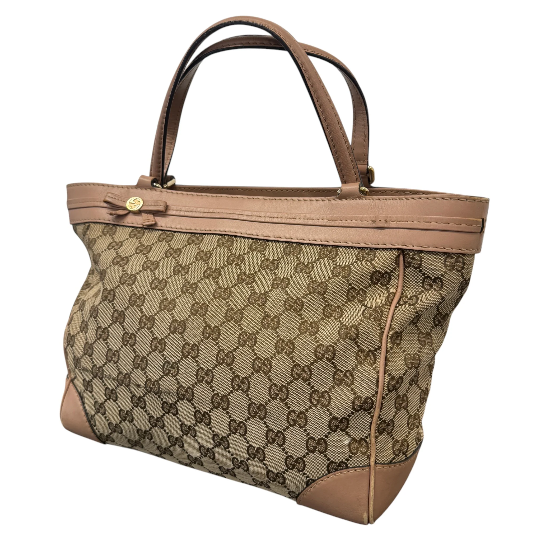 Women's Gg Supreme Mayfair Tote Bag Beige - Image 4
