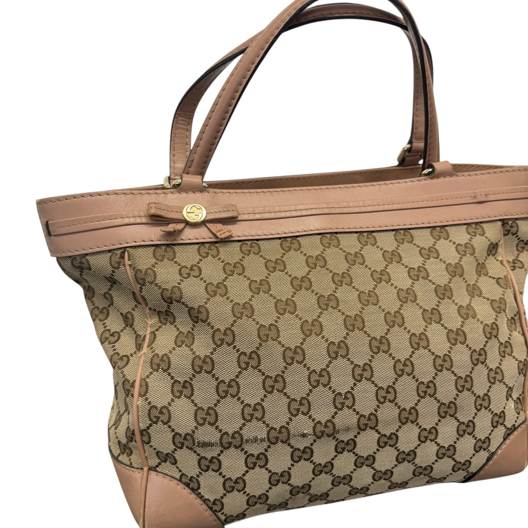 Women's Gg Supreme Mayfair Tote Bag Beige - Image 5