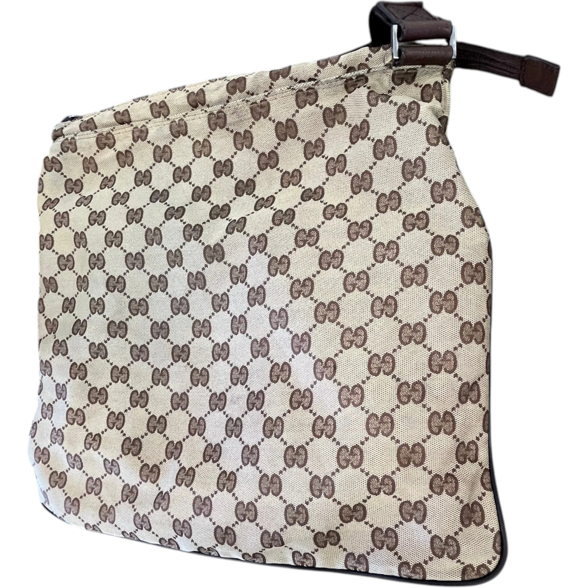 Women's Gg Supreme Messenger Bag Beige - Image 6