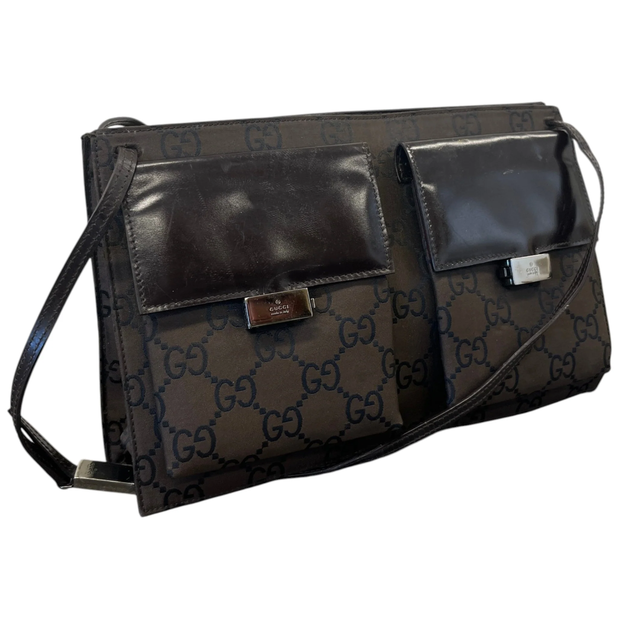 Women's Gg Supreme Messenger Bag Brown - Image 4